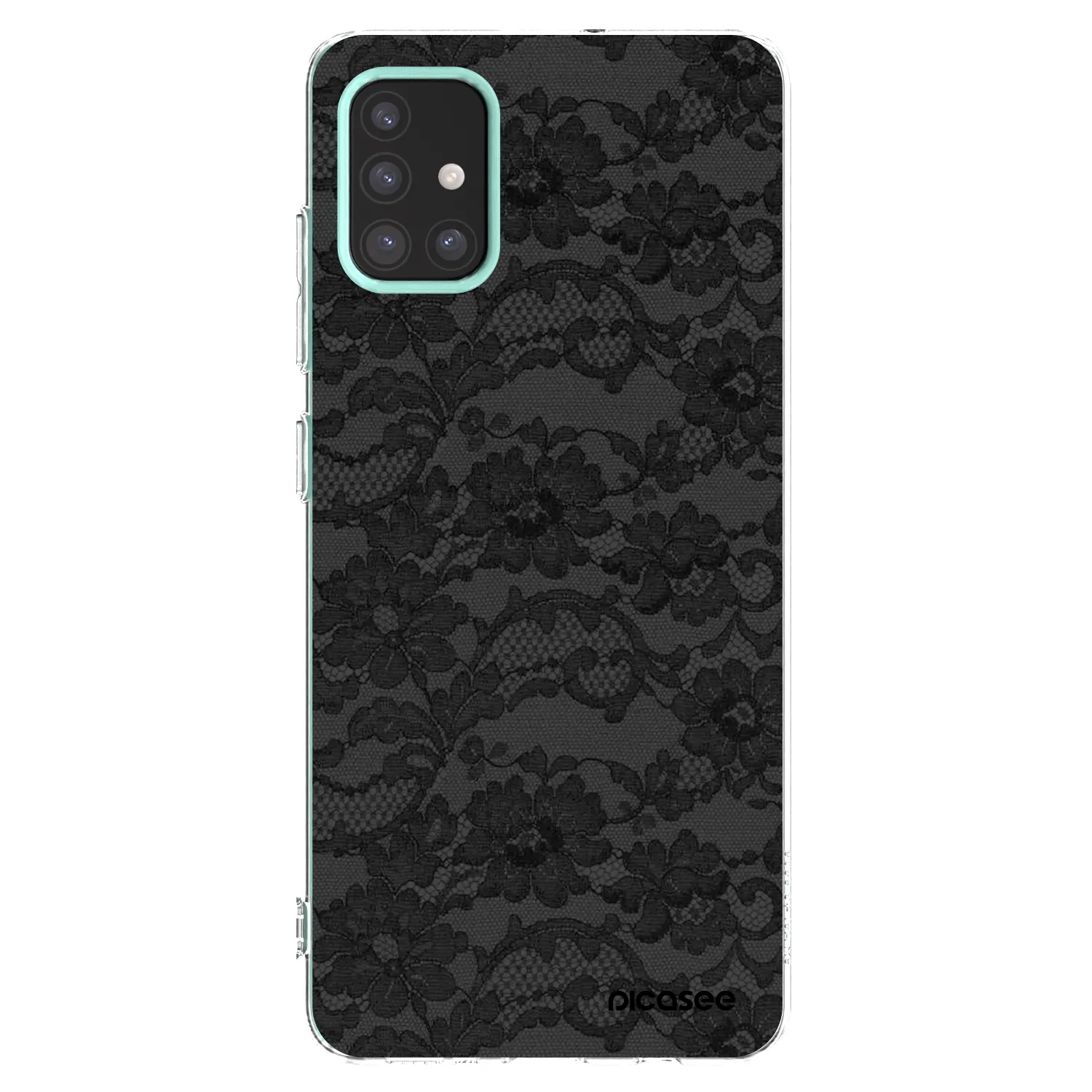 Picasee silikonska prozirna maskica za Samsung Galaxy M31s - Dark Elegance