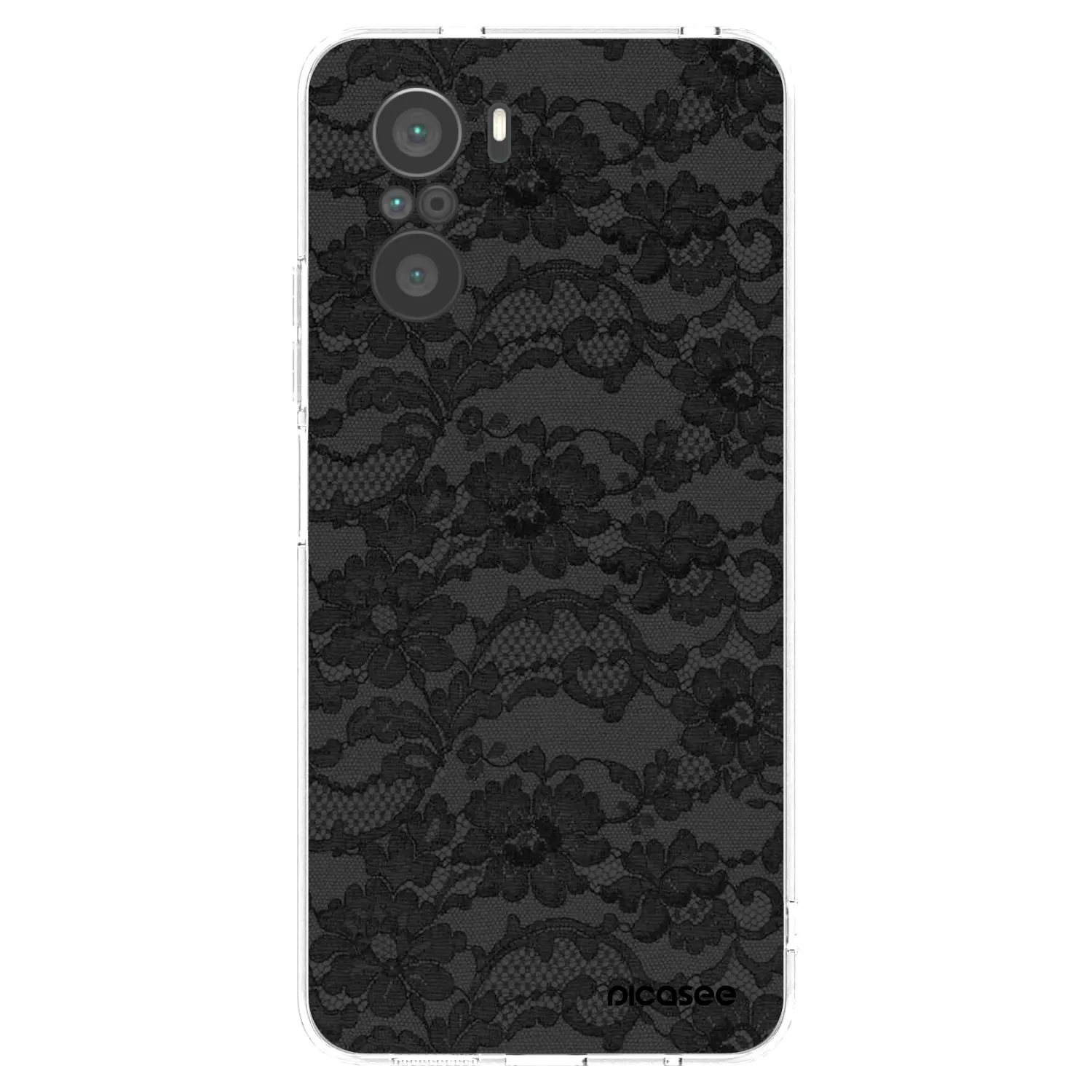 Picasee silikonska prozirna maskica za Xiaomi Poco F3 - Dark Elegance
