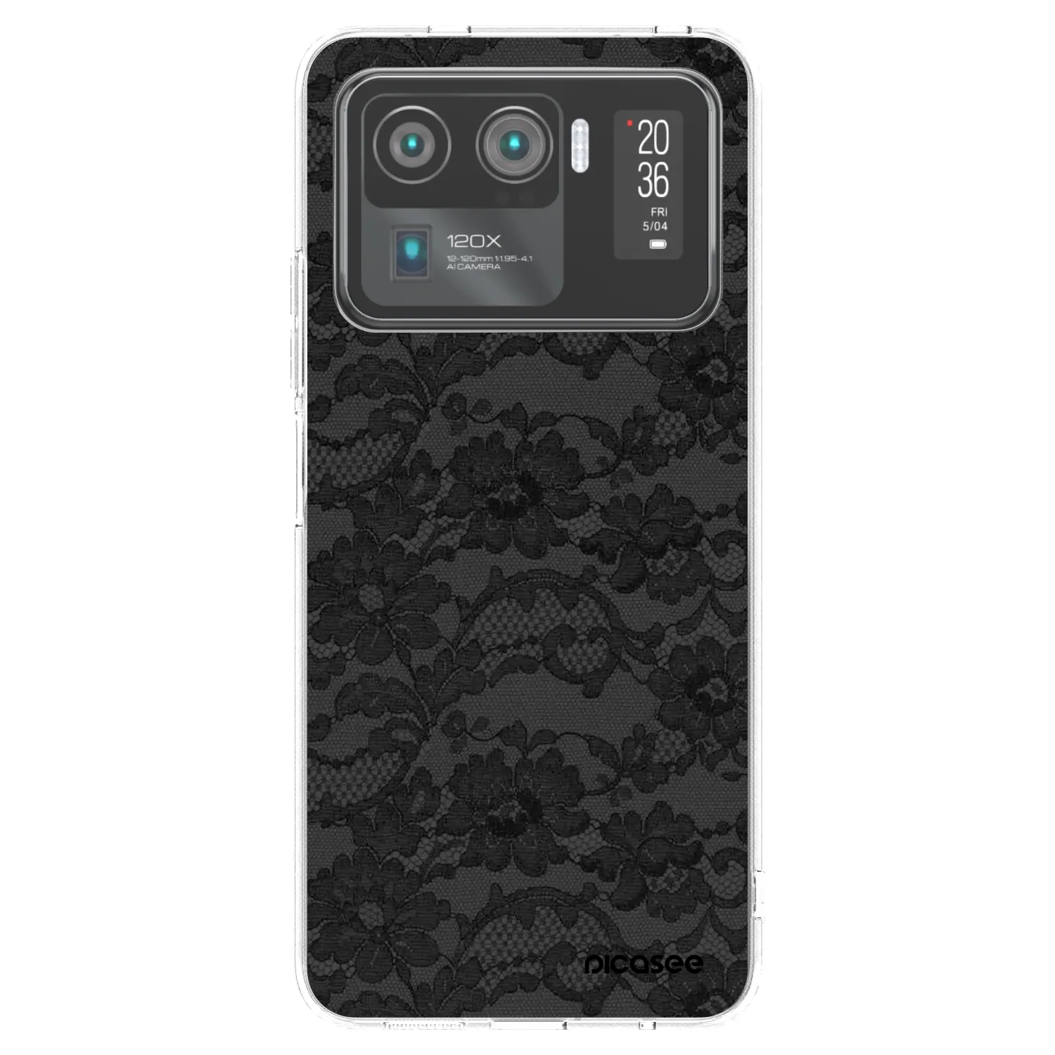 Picasee silikonska prozirna maskica za Xiaomi Mi 11 Ultra - Dark Elegance