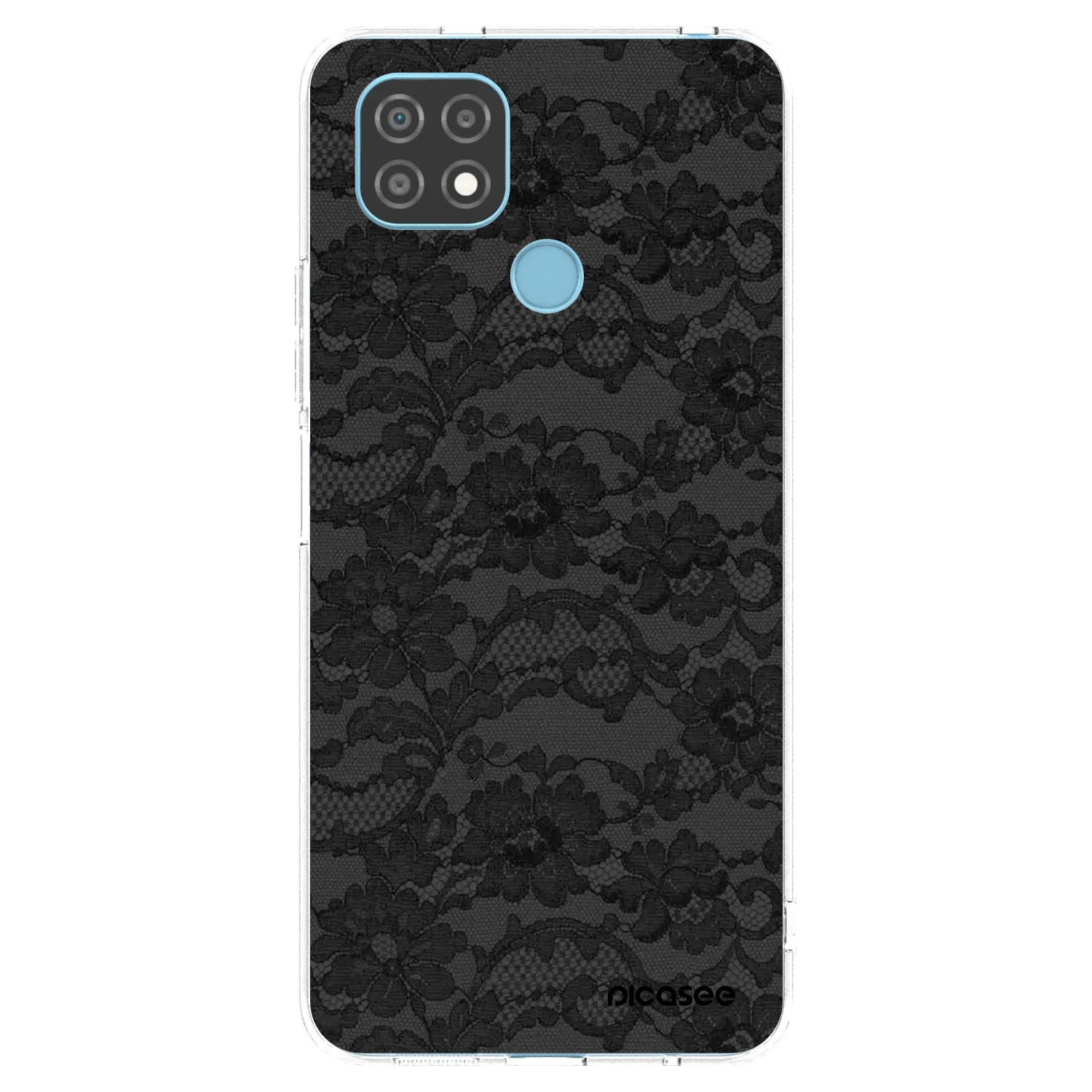 Picasee silikonska prozirna maskica za Realme C21 - Dark Elegance