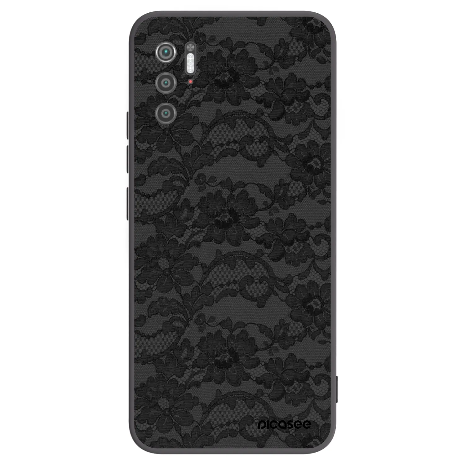 Picasee crna silikonska maskica za Xiaomi Poco M3 Pro 5G - Dark Elegance