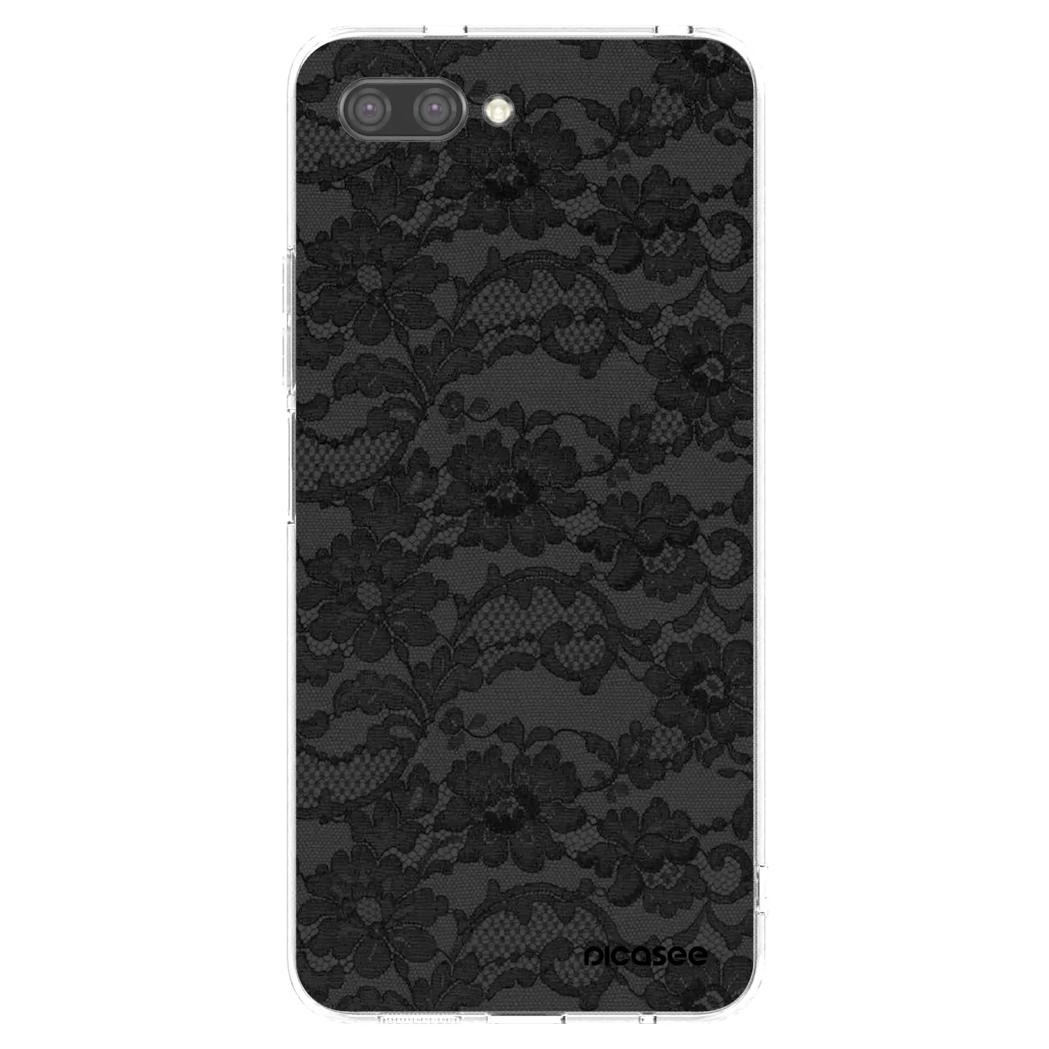 Picasee silikonska prozirna maskica za Honor 10 - Dark Elegance
