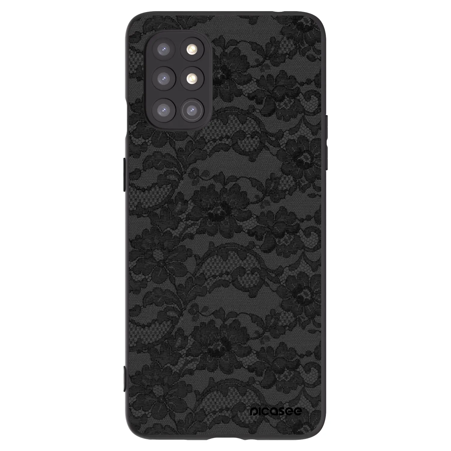 Picasee crna silikonska maskica za OnePlus 8T - Dark Elegance
