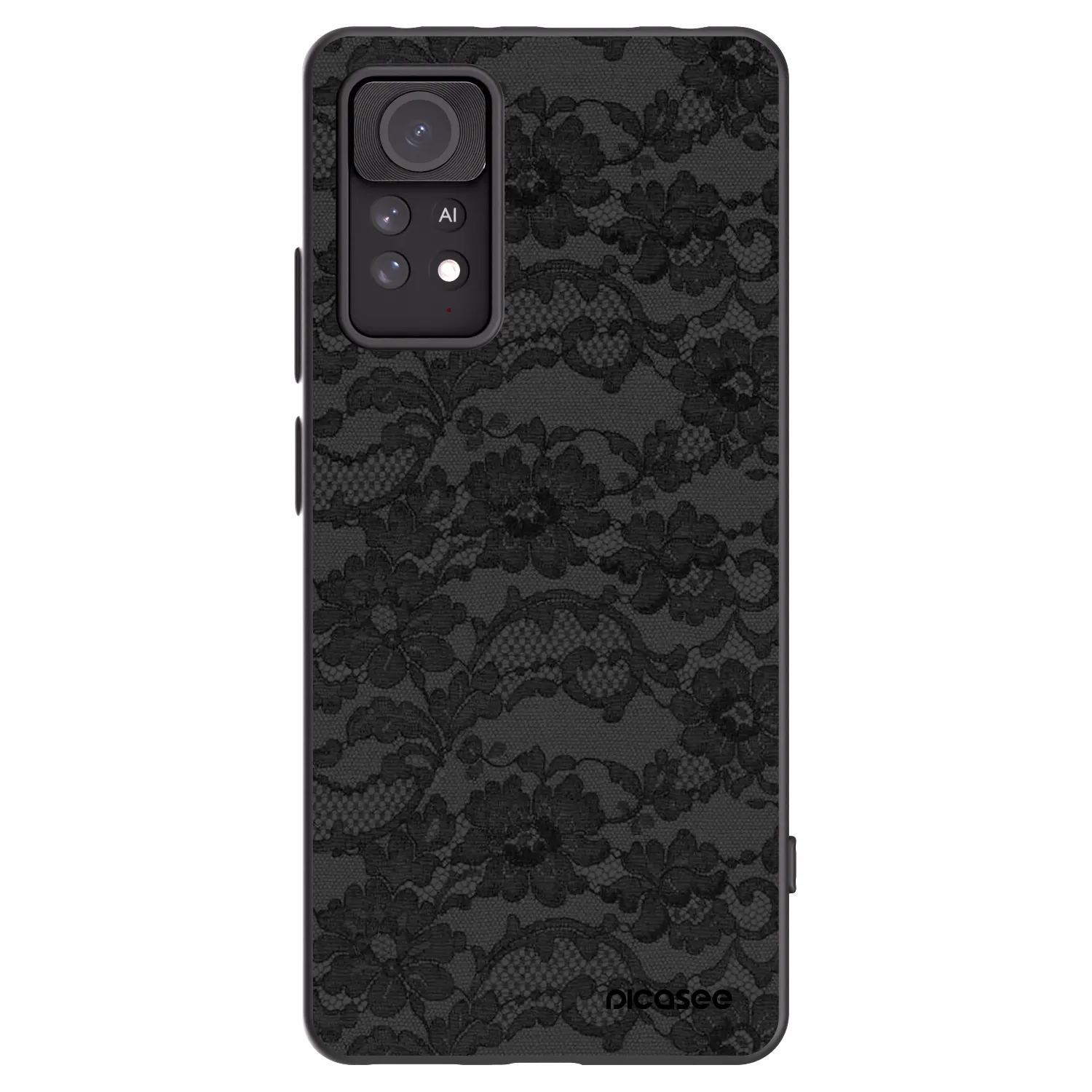 Picasee crna silikonska maskica za Xiaomi Redmi Note 11 Pro 5G - Dark Elegance