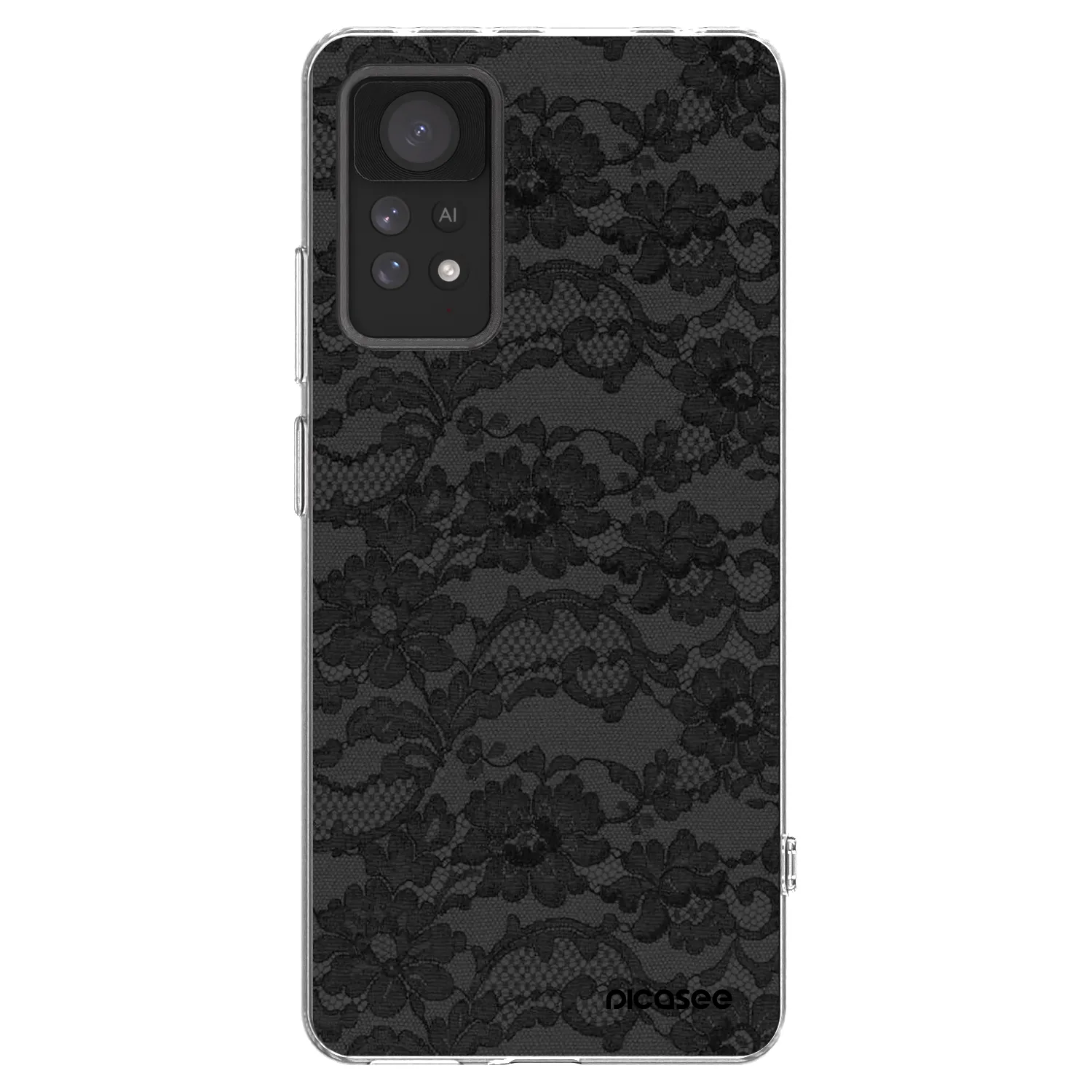 Picasee silikonska prozirna maskica za Xiaomi Redmi Note 11 Pro 5G - Dark Elegance