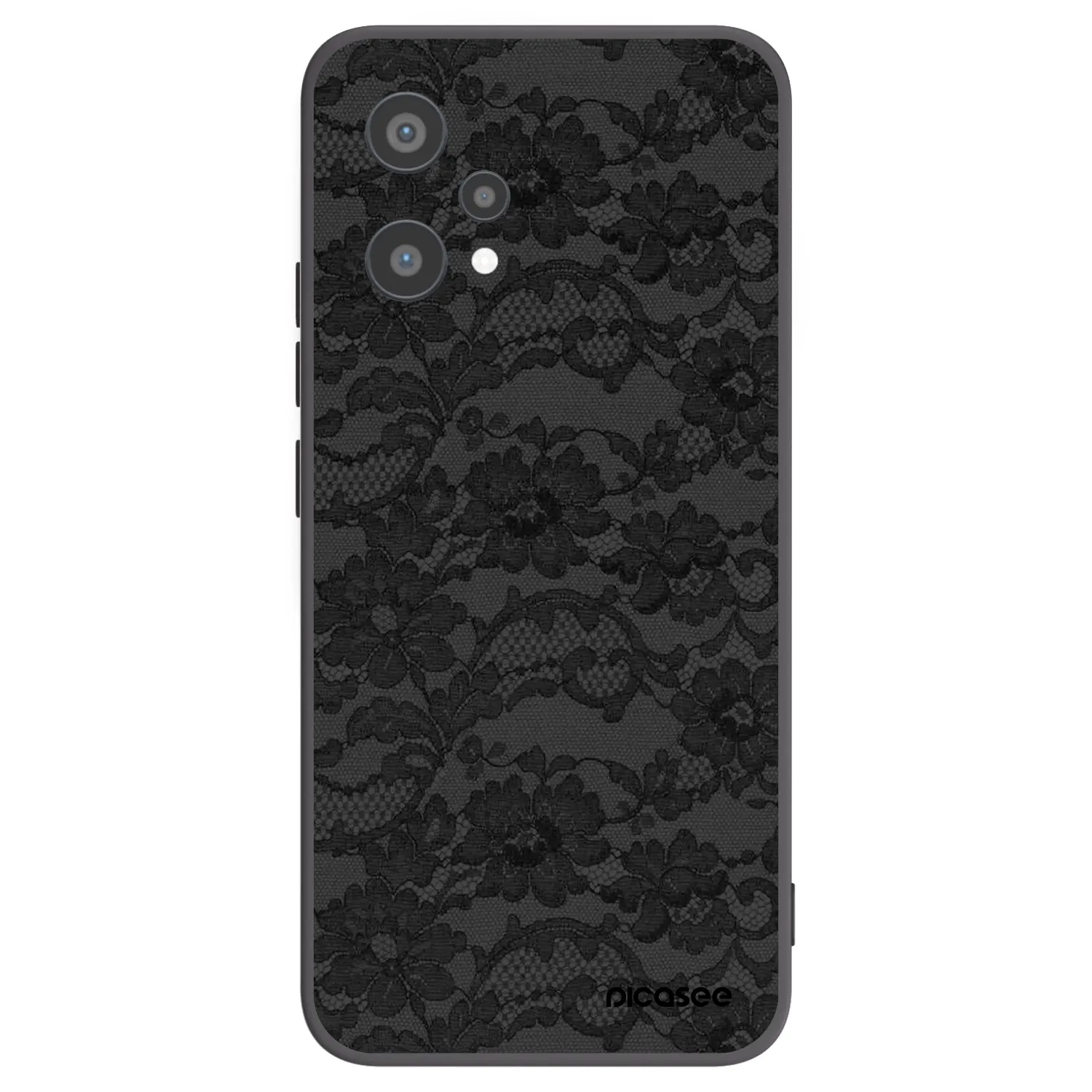 Picasee crna silikonska maskica za Realme 9 Pro 5G - Dark Elegance