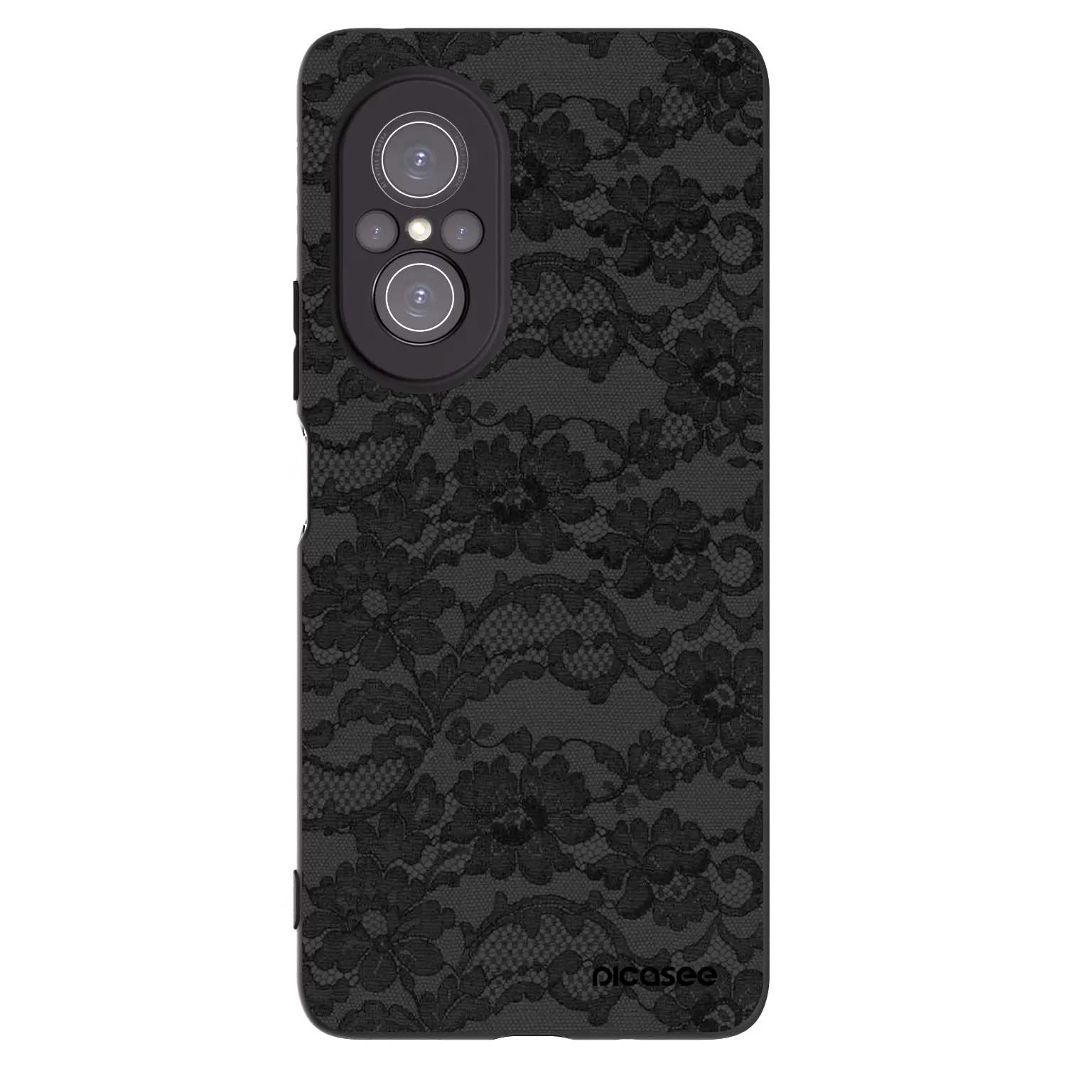 Picasee crna silikonska maskica za Huawei Nova 9 SE - Dark Elegance