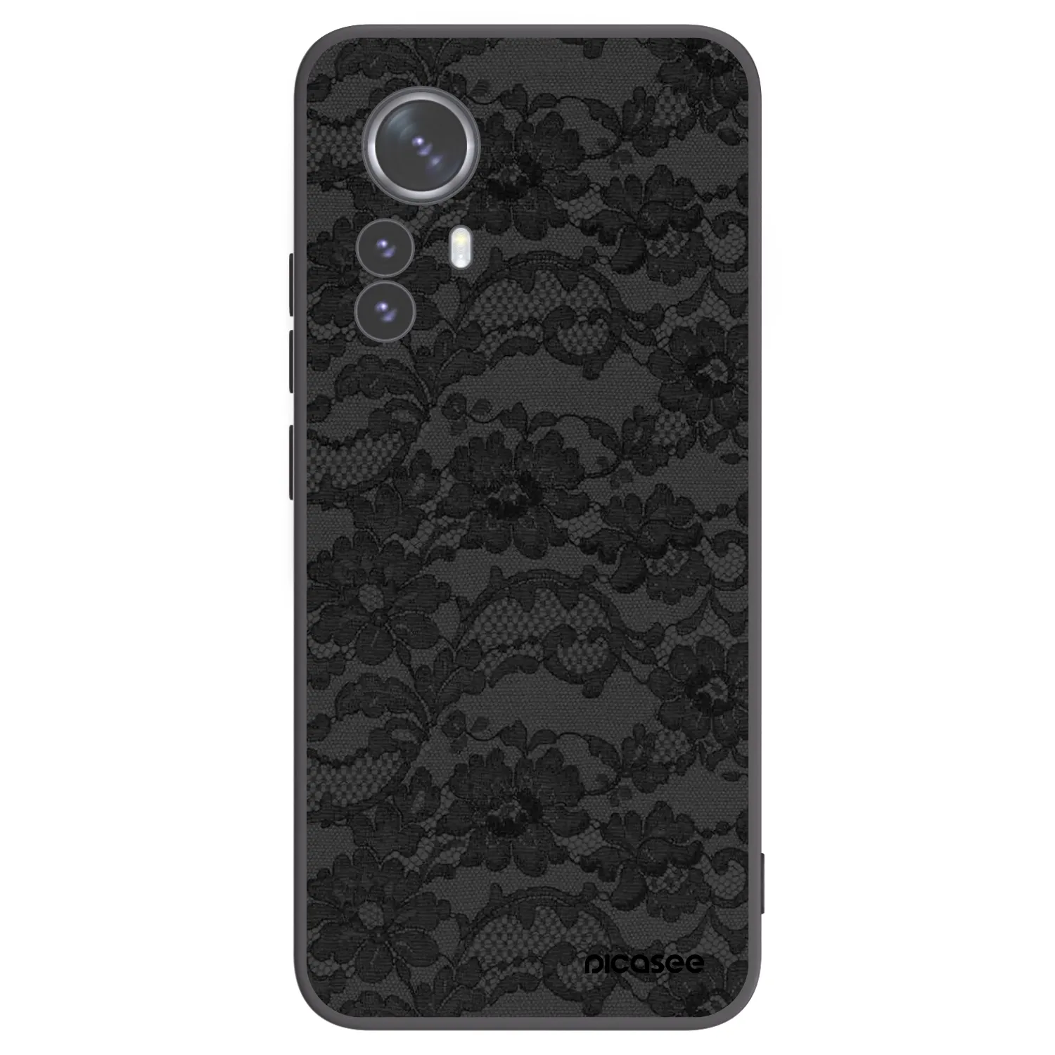 Picasee crna silikonska maskica za Xiaomi 12 Pro - Dark Elegance
