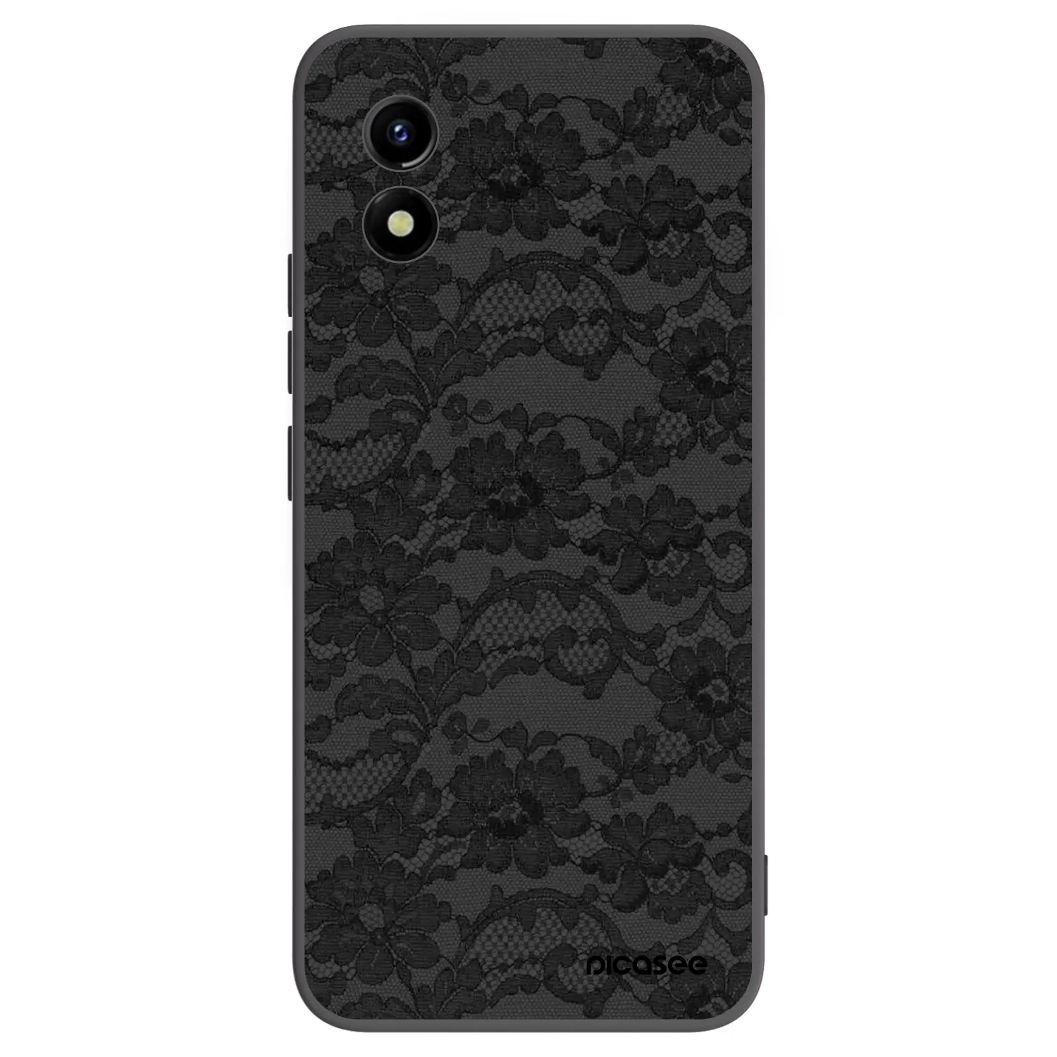 Picasee crna silikonska maskica za Vivo Y01 - Dark Elegance