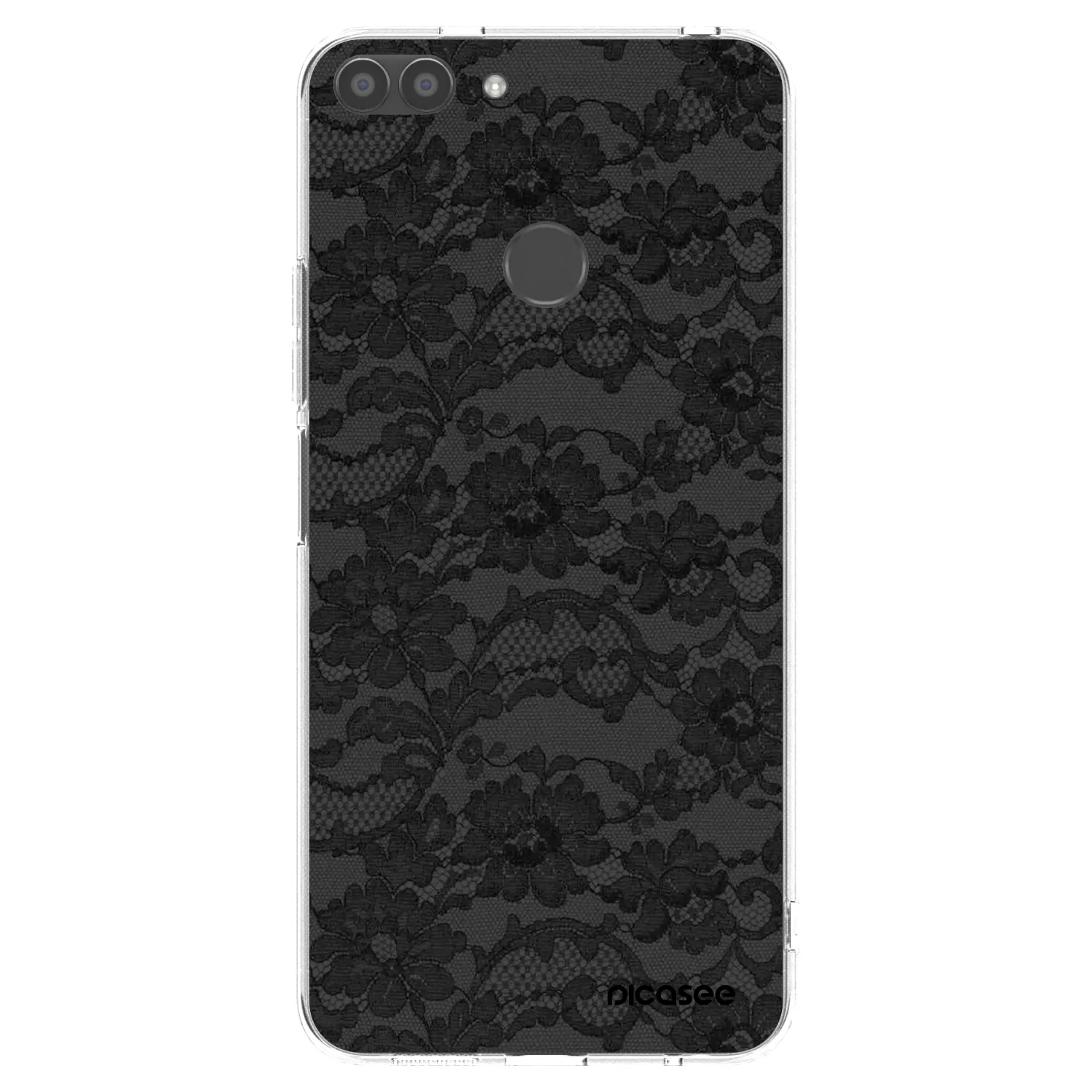 Picasee silikonska prozirna maskica za Huawei P Smart - Dark Elegance