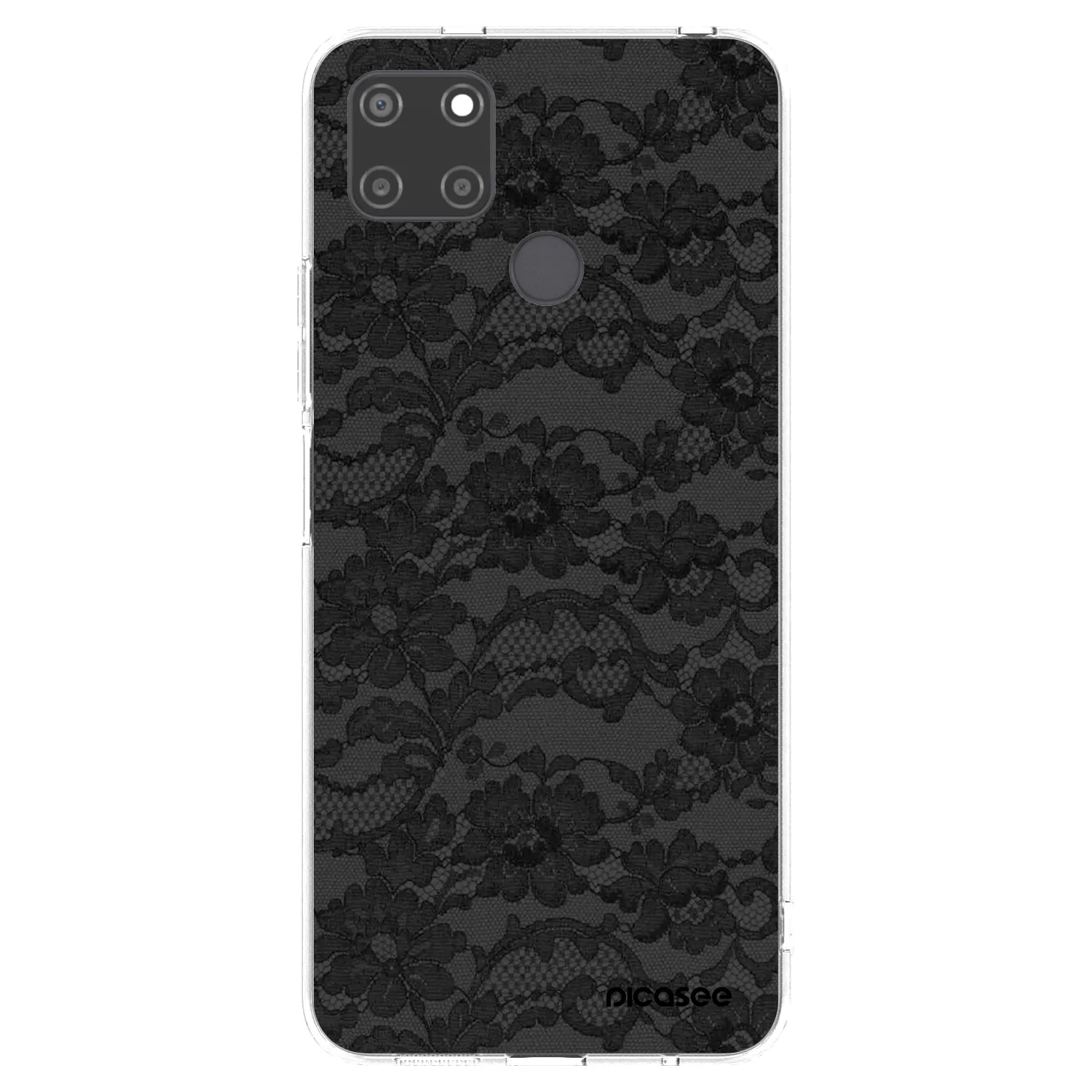 Picasee silikonska prozirna maskica za Realme C21Y - Dark Elegance