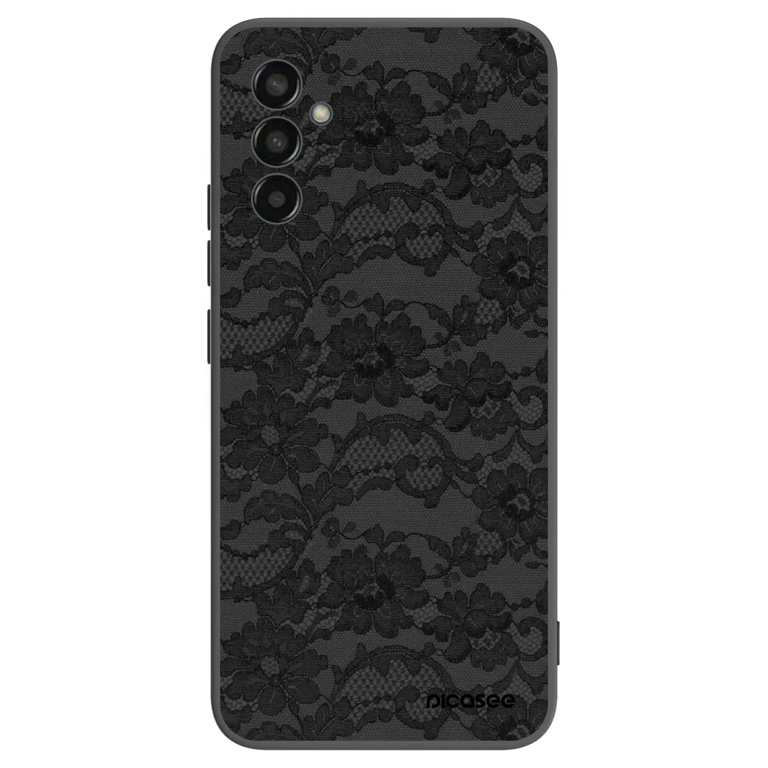 Picasee crna silikonska maskica za Samsung Galaxy M13 M135F - Dark Elegance