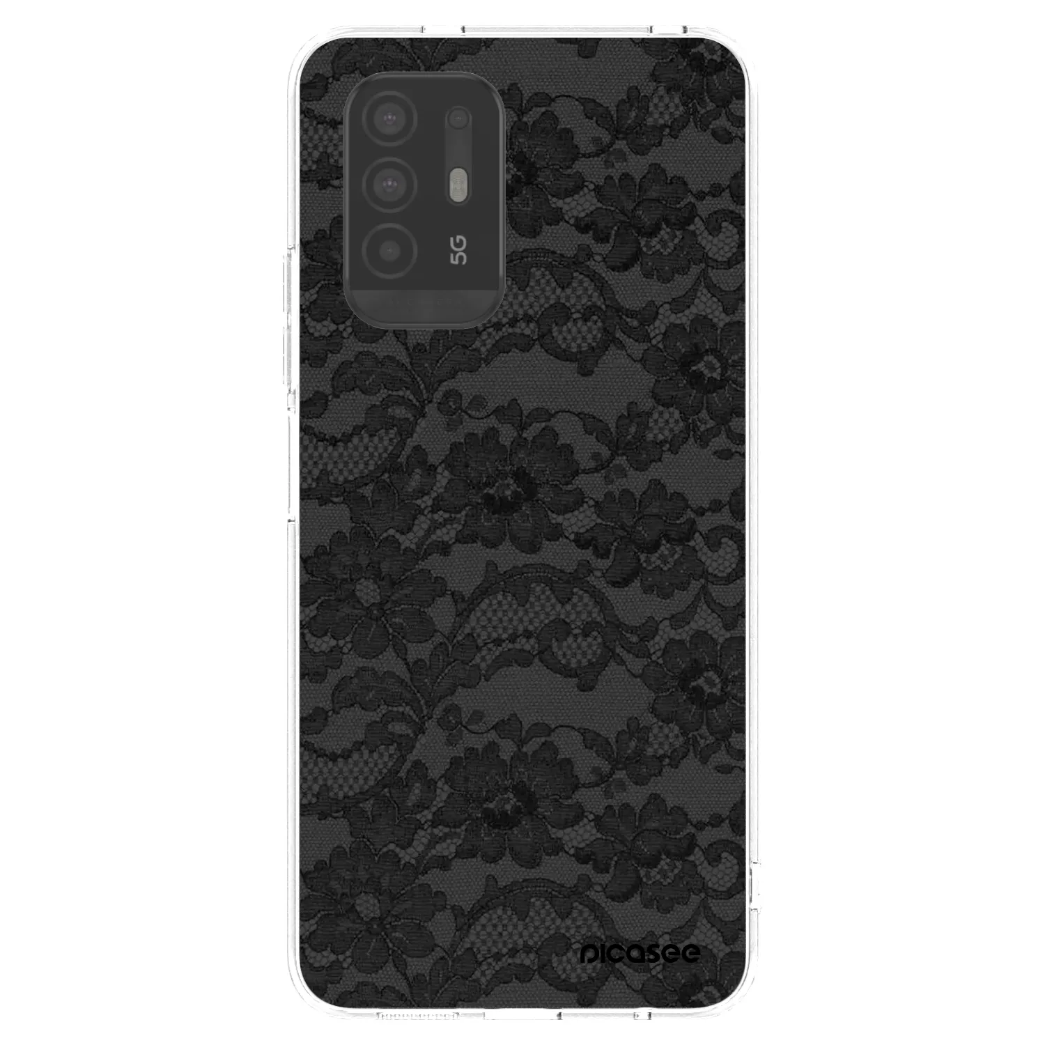 Picasee silikonska prozirna maskica za OPPO A94 5G - Dark Elegance