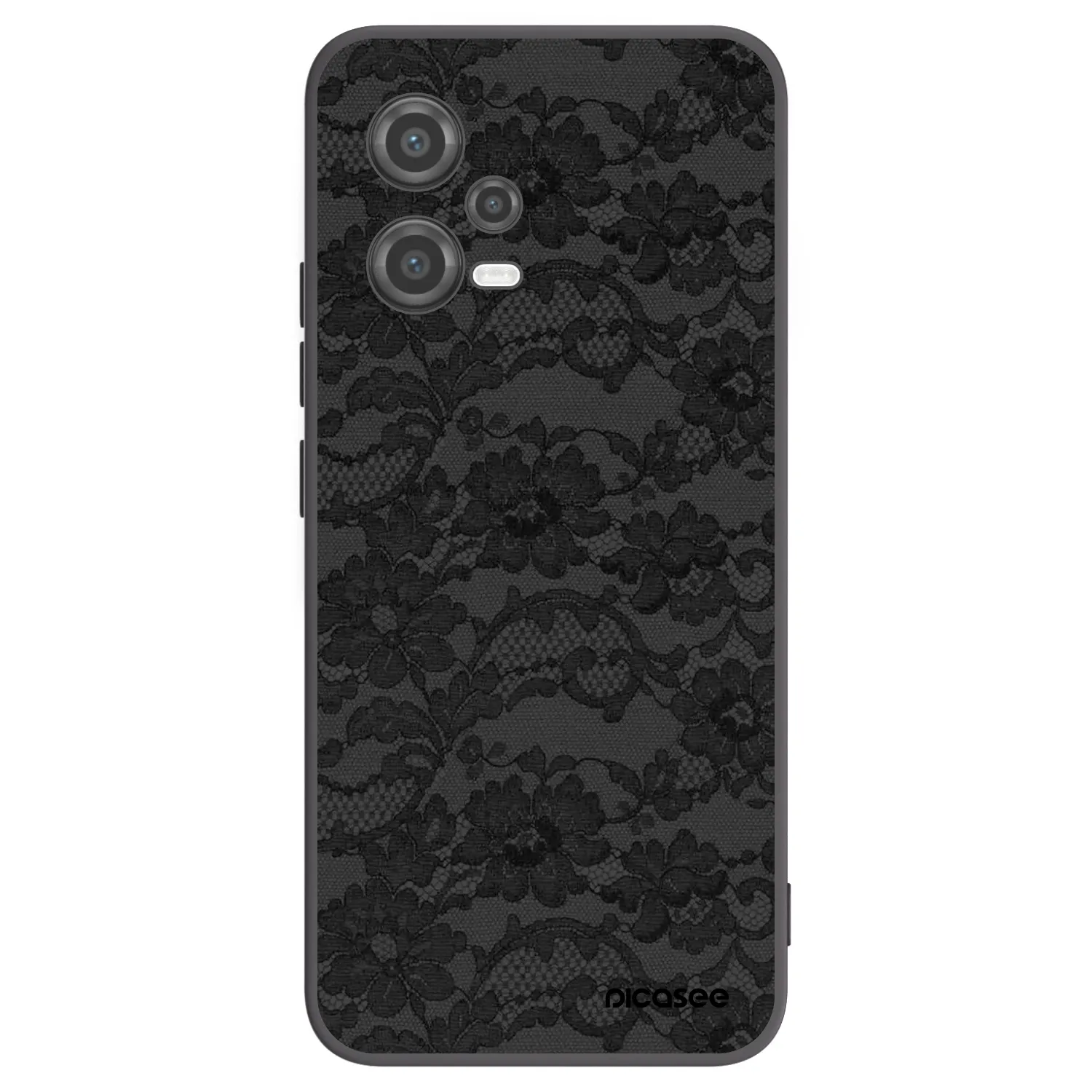 Picasee crna silikonska maskica za Xiaomi Poco X5 - Dark Elegance