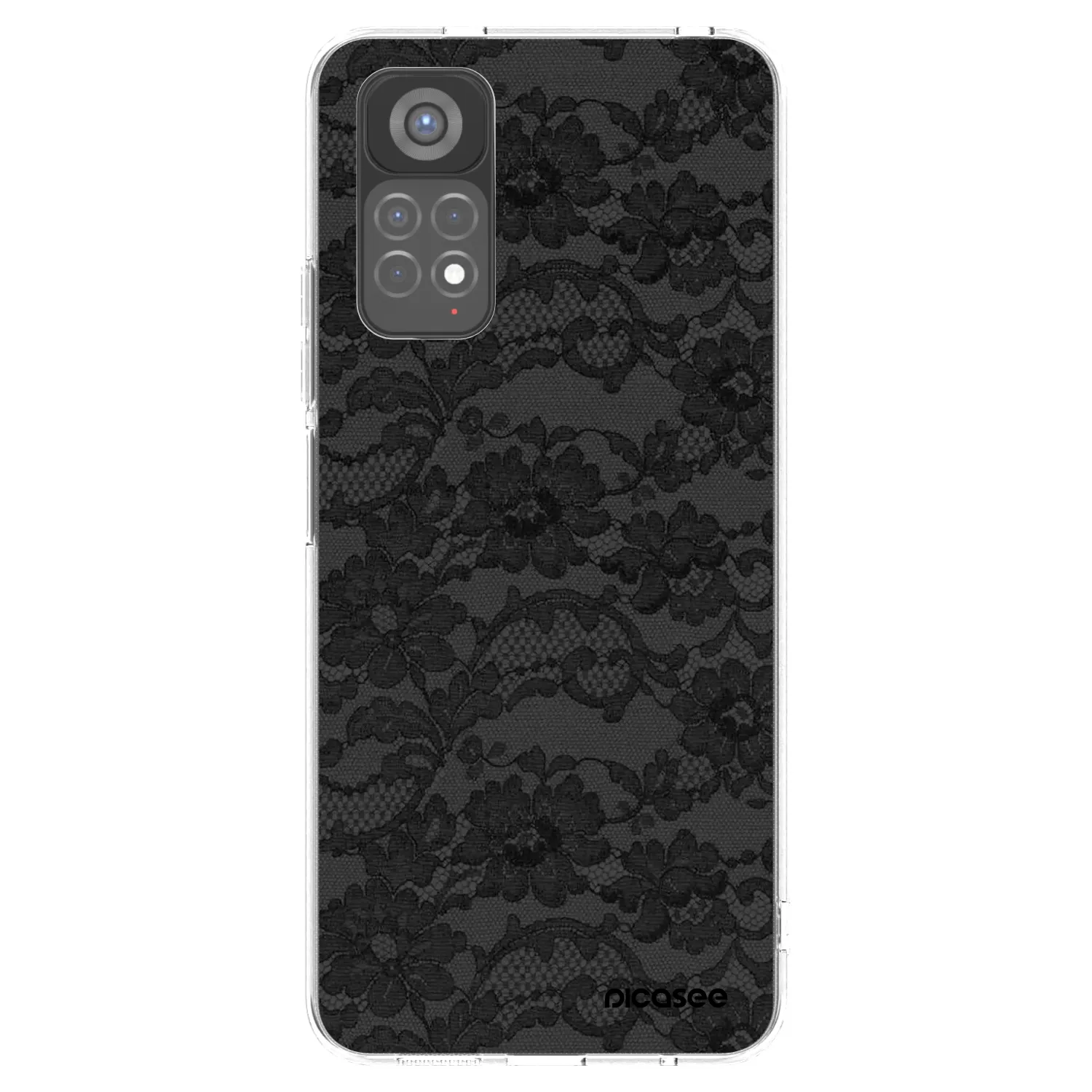 Picasee silikonska prozirna maskica za Xiaomi Redmi Note 11S 5G - Dark Elegance