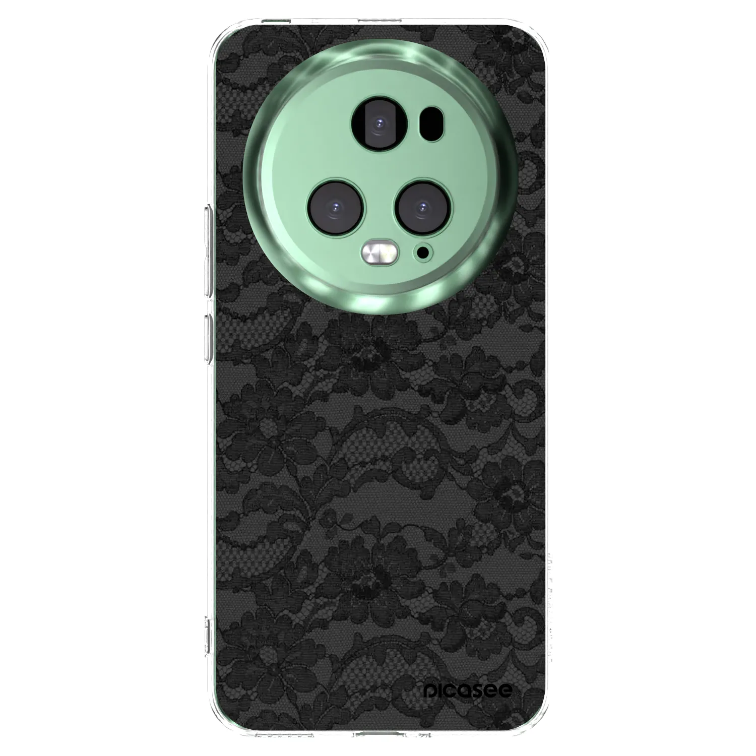 Picasee silikonska prozirna maskica za Honor Magic5 Pro - Dark Elegance