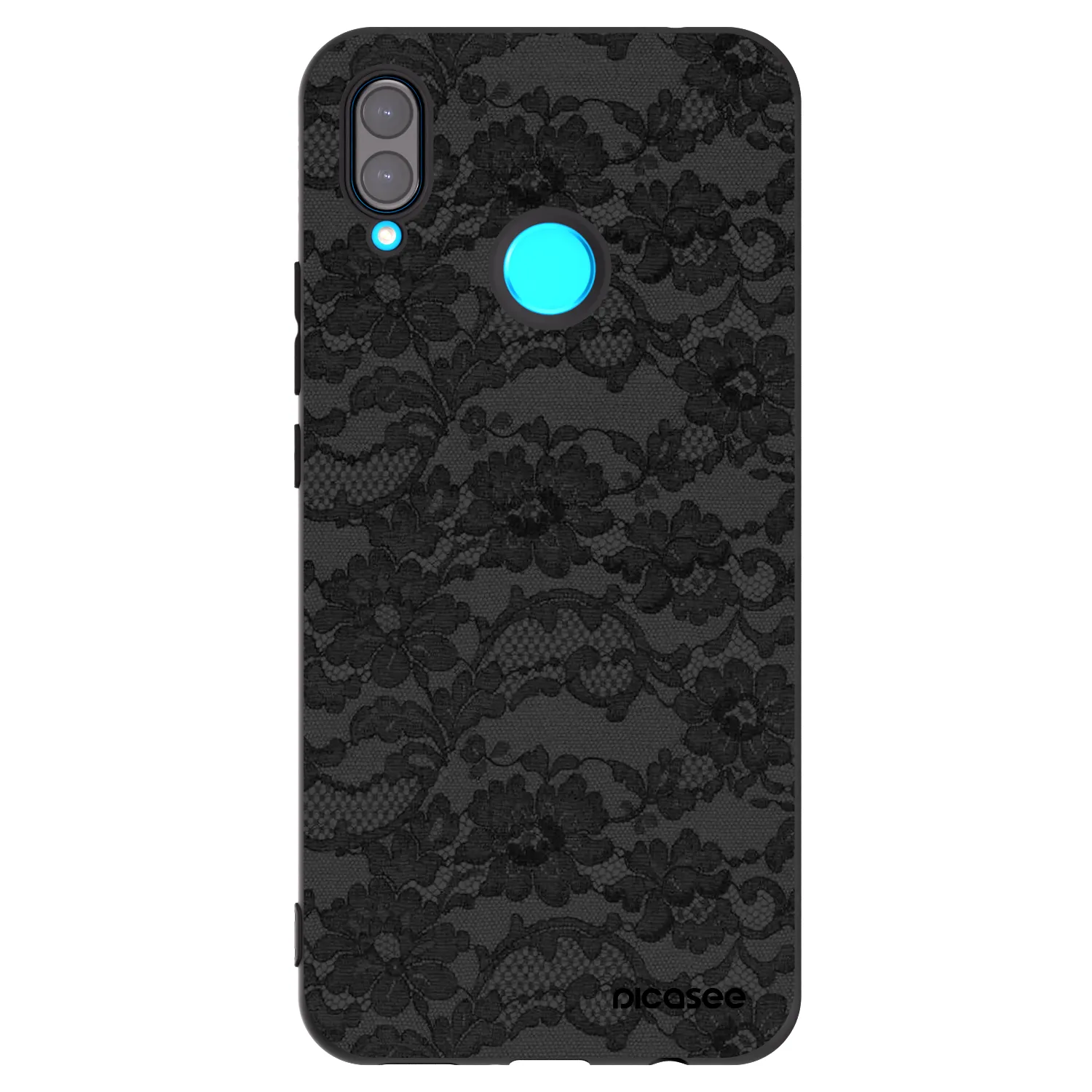 Picasee crna silikonska maskica za Huawei Nova 3 - Dark Elegance