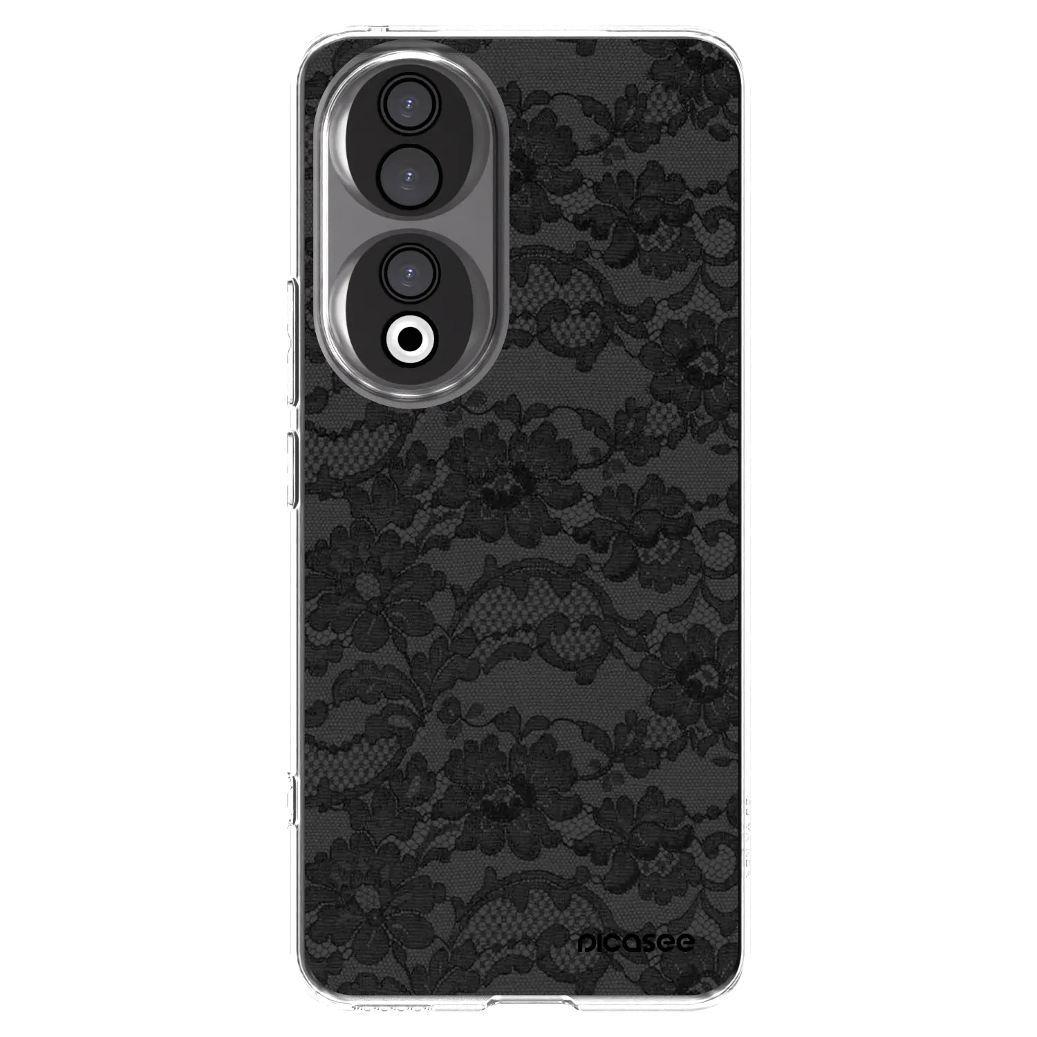 Picasee silikonska prozirna maskica za Honor 90 5G - Dark Elegance