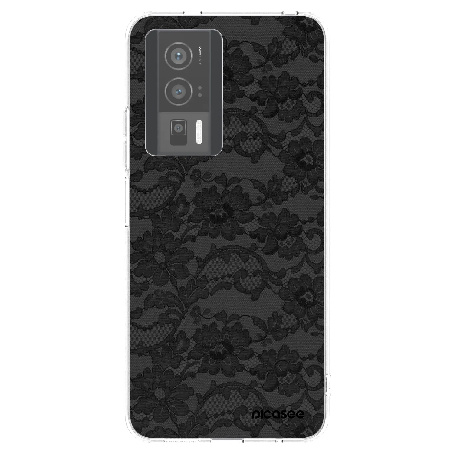 Picasee silikonska prozirna maskica za Xiaomi Poco F5 Pro 5G - Dark Elegance