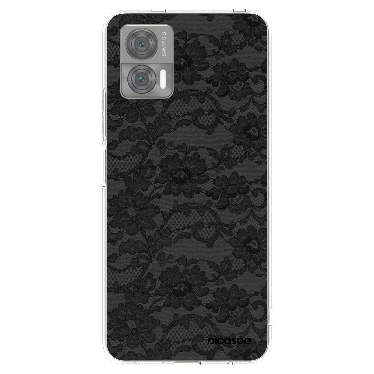 Picasee silikonska prozirna maskica za Motorola Edge 30 Neo - Dark Elegance