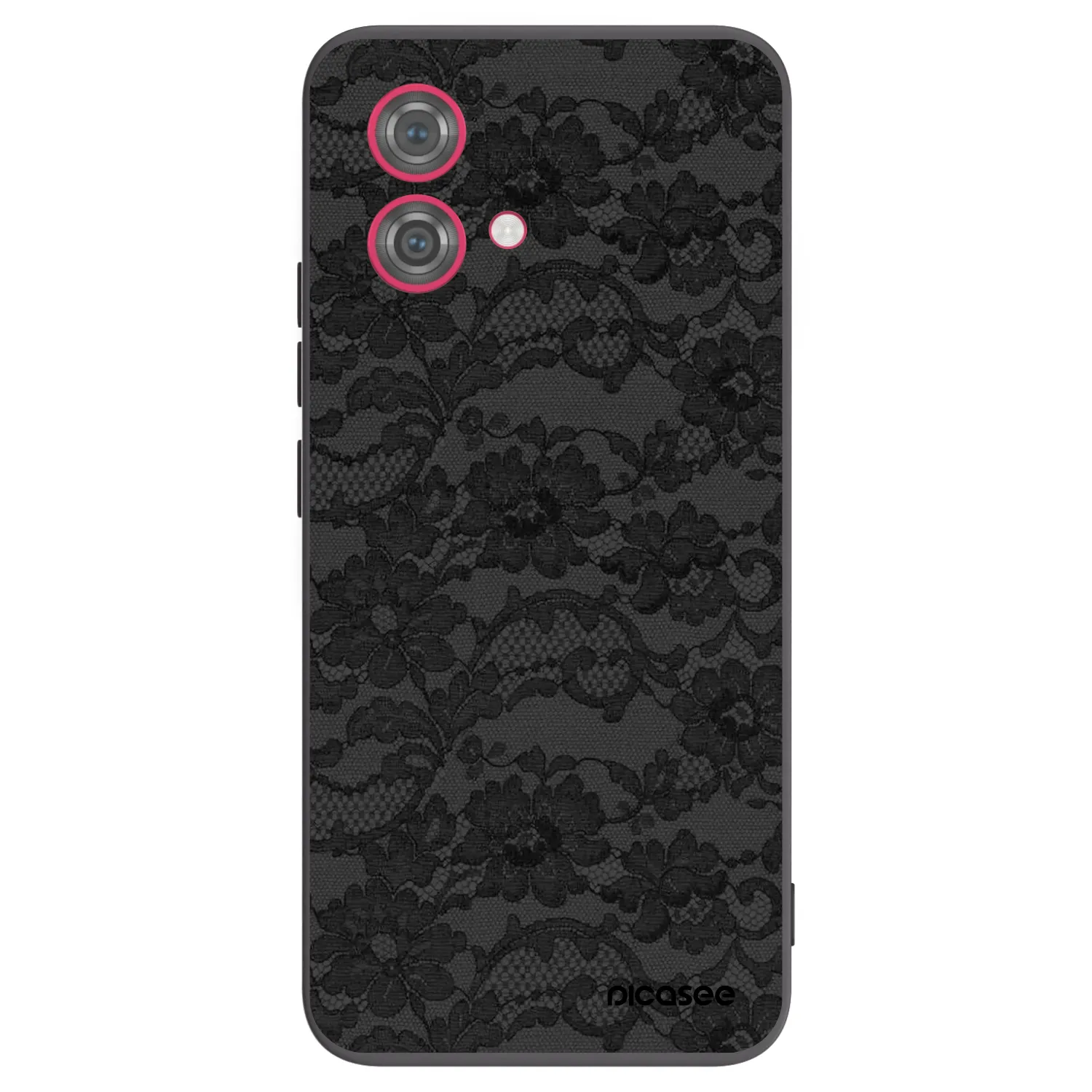 Picasee crna silikonska maskica za Motorola Moto G84 5G - Dark Elegance