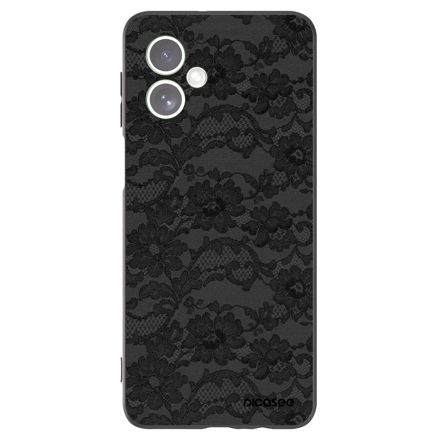 Picasee crna silikonska maskica za Motorola Moto G54 5G - Dark Elegance