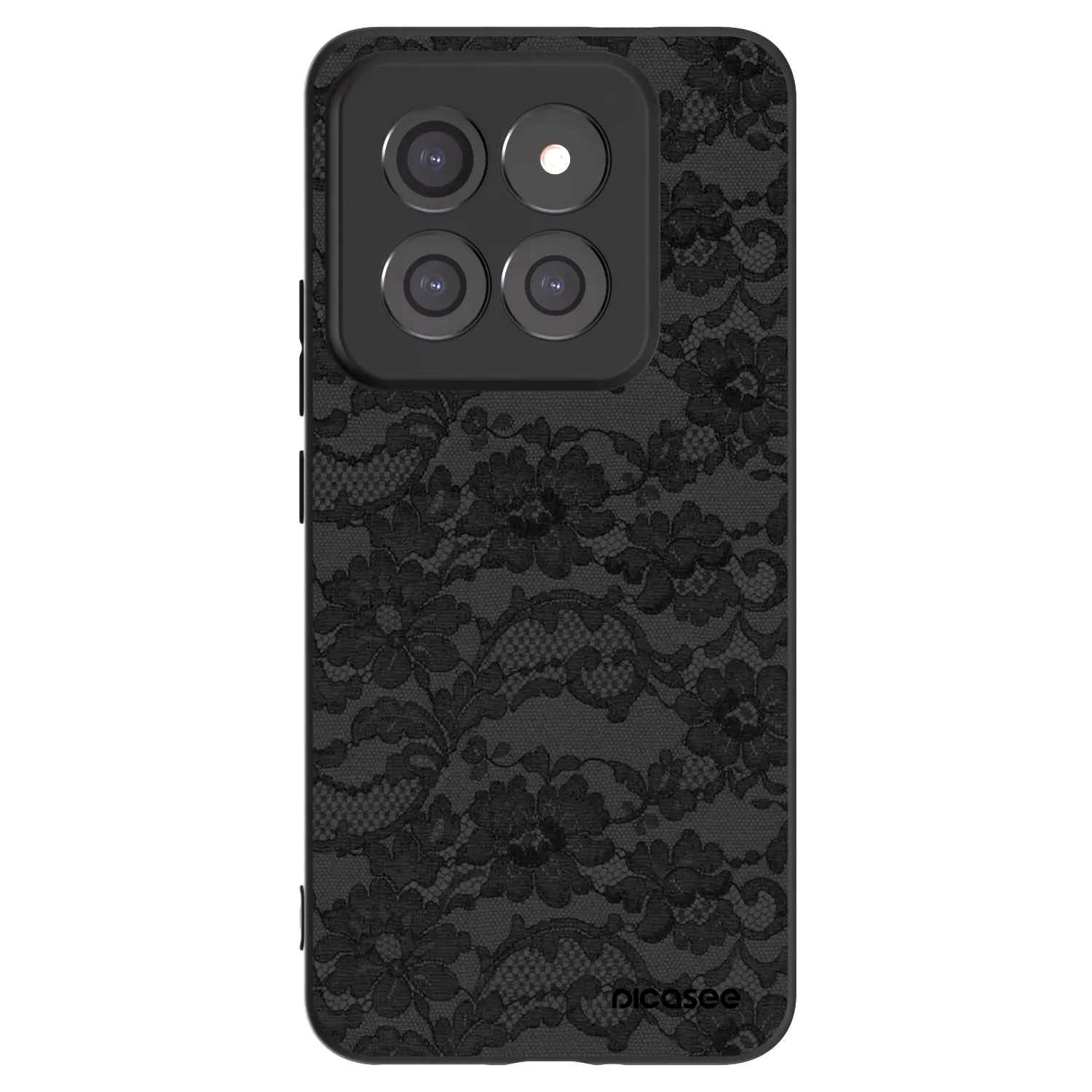 Picasee crna silikonska maskica za Xiaomi 14 Pro - Dark Elegance