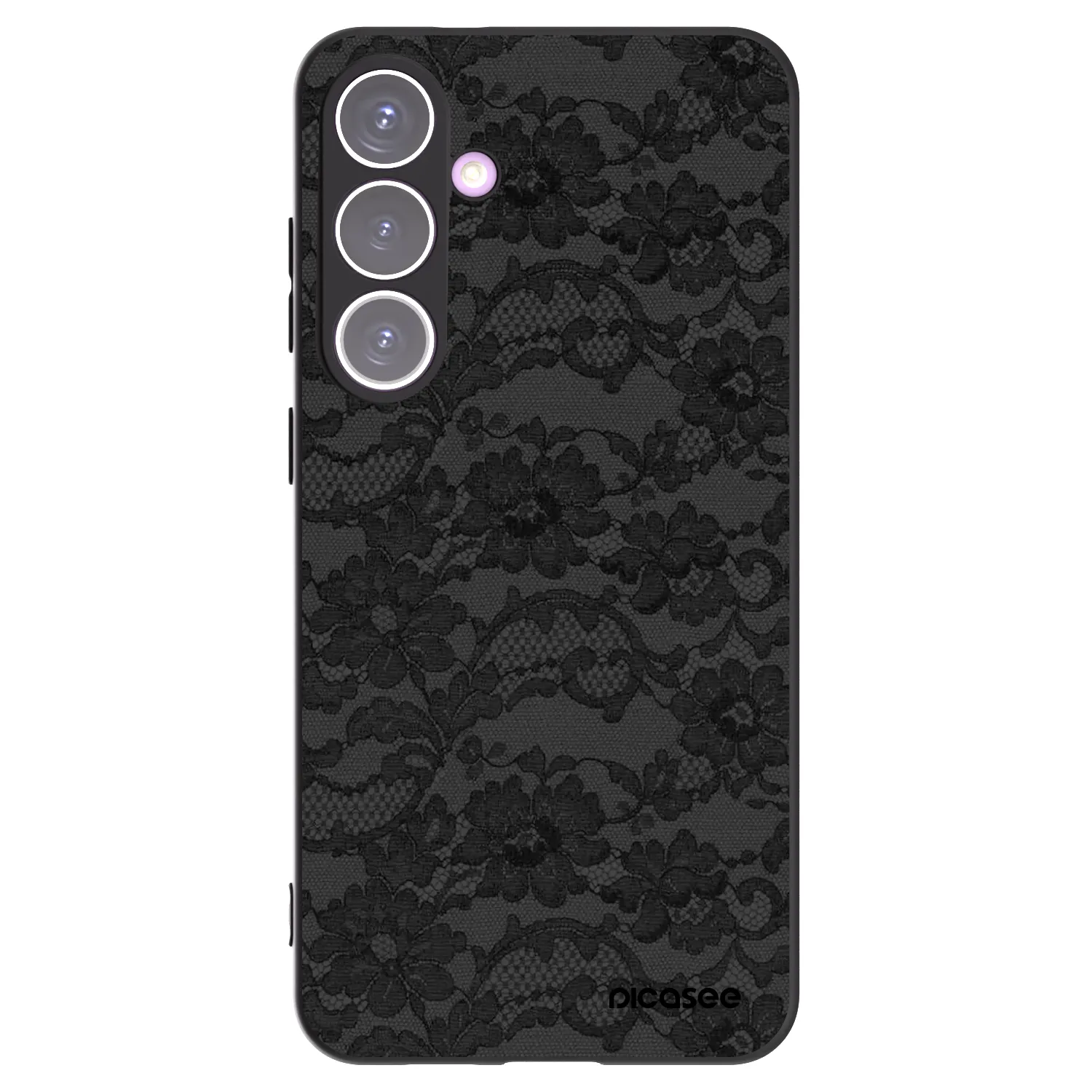 Picasee crna silikonska maskica za Samsung Galaxy S24+ S926B 5G - Dark Elegance