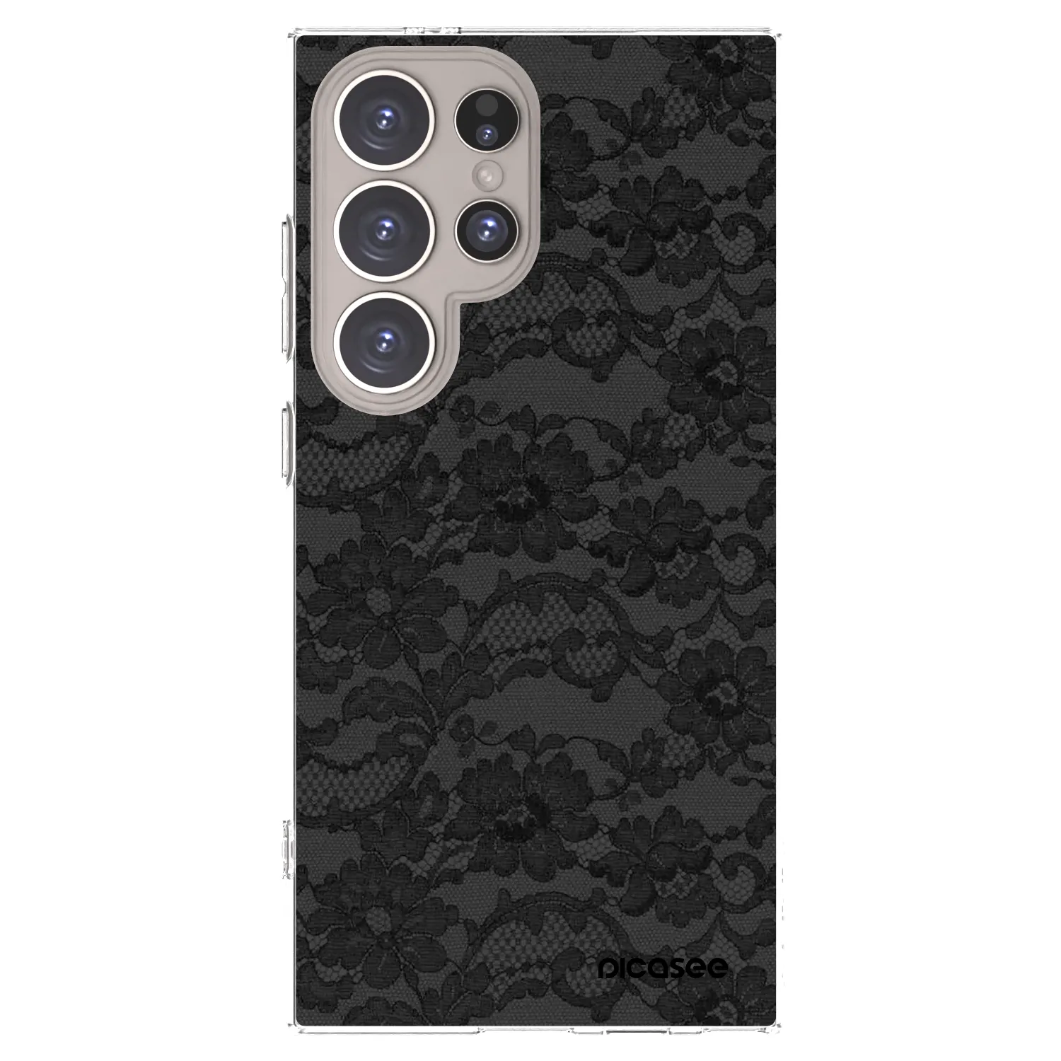 Picasee silikonska prozirna maskica za Samsung Galaxy S24 Ultra S928B 5G - Dark Elegance