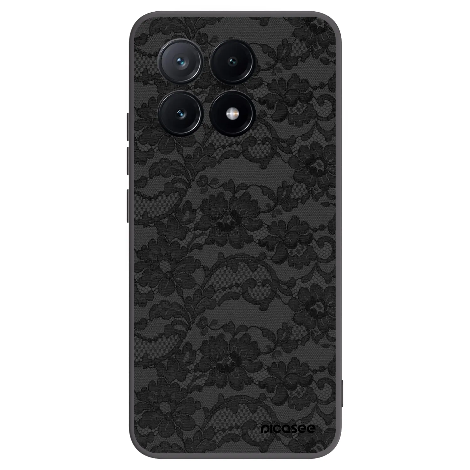 Picasee crna silikonska maskica za Xiaomi Poco X6 Pro - Dark Elegance