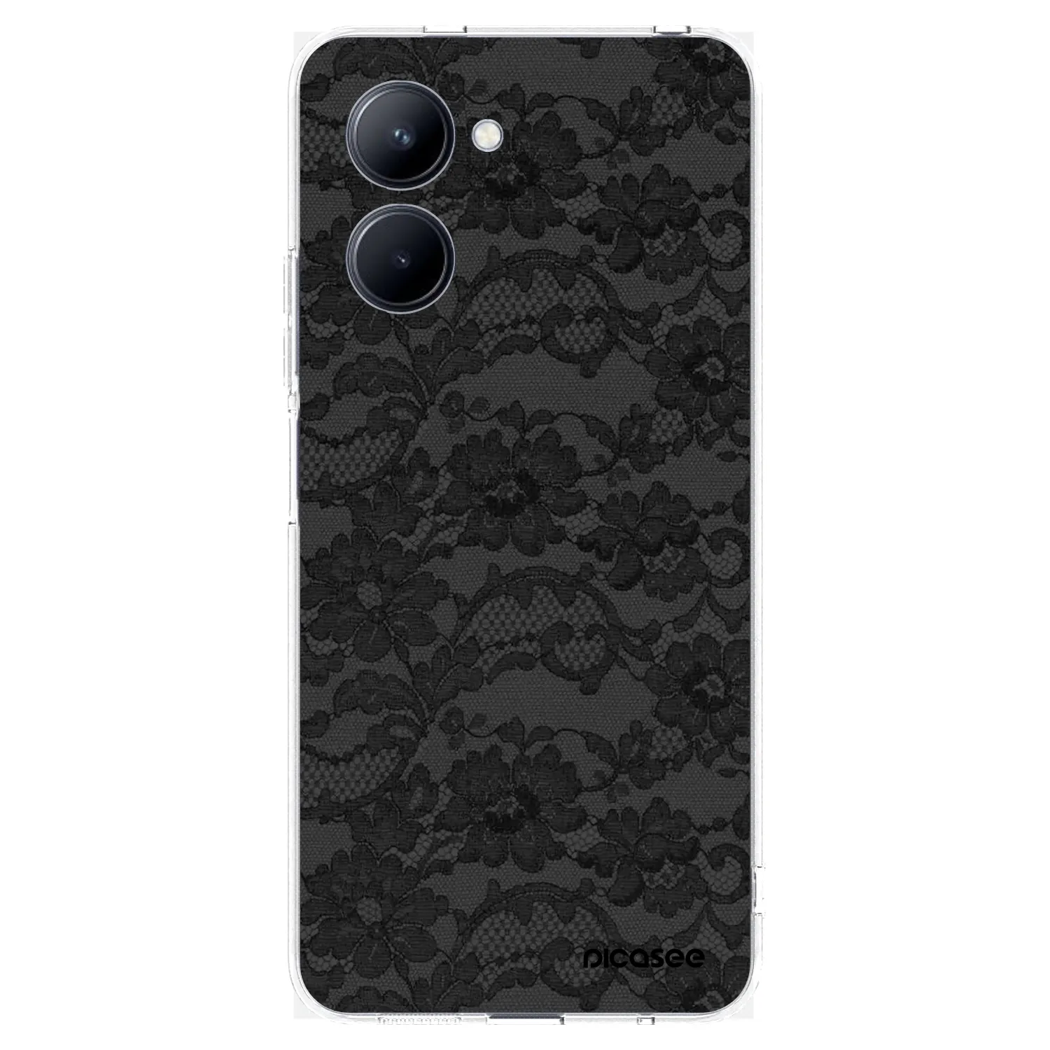 Picasee silikonska prozirna maskica za Realme C33 (2023) - Dark Elegance