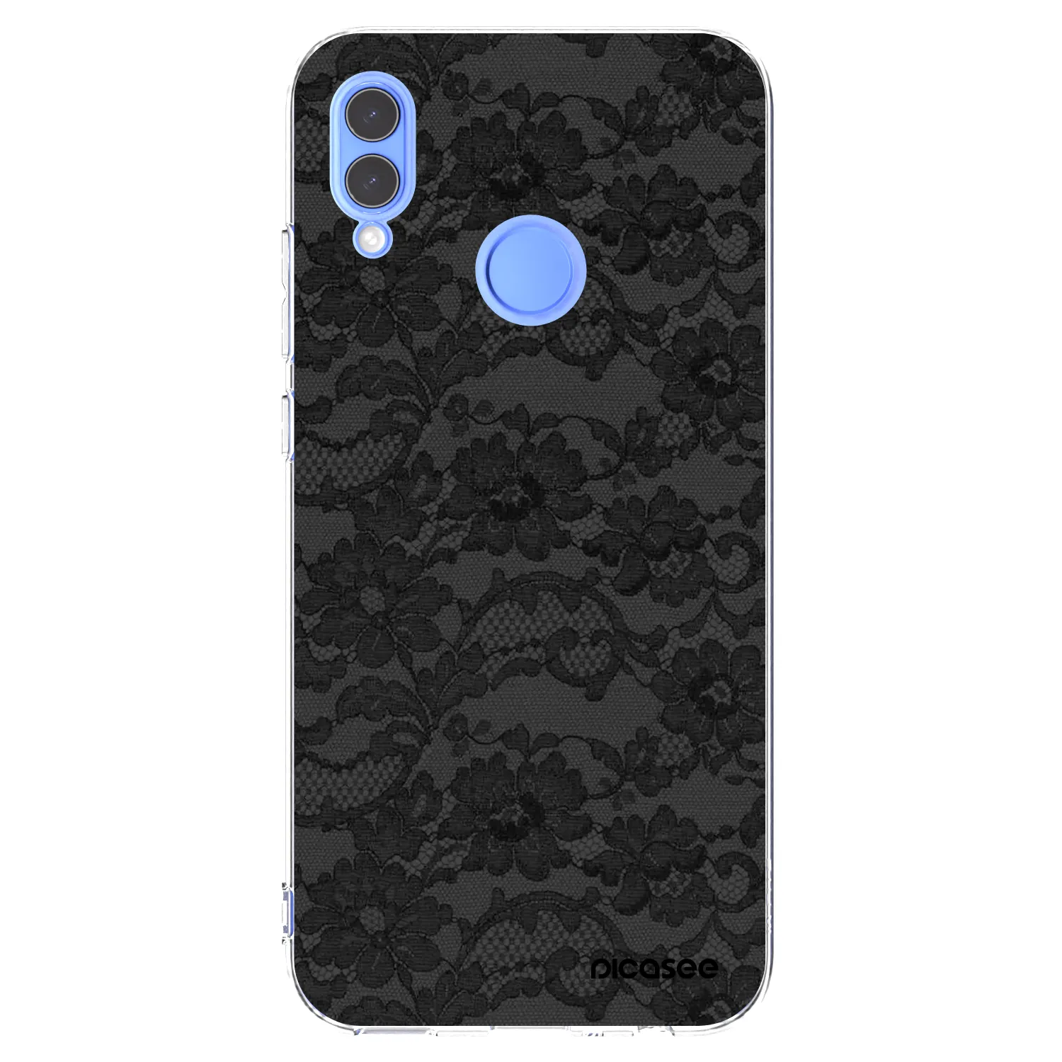 Picasee silikonska prozirna maskica za Huawei P Smart 2019 - Dark Elegance