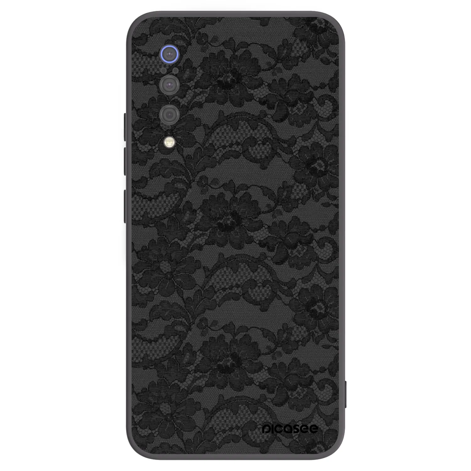 Picasee crna silikonska maskica za Xiaomi Mi 9 - Dark Elegance