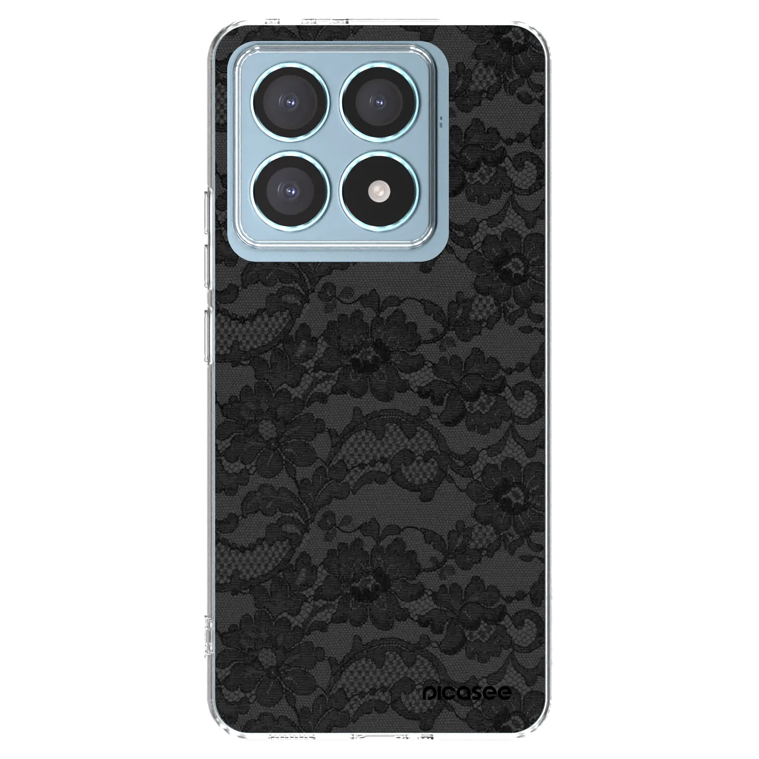 Picasee silikonska prozirna maskica za Xiaomi 14T Pro - Dark Elegance