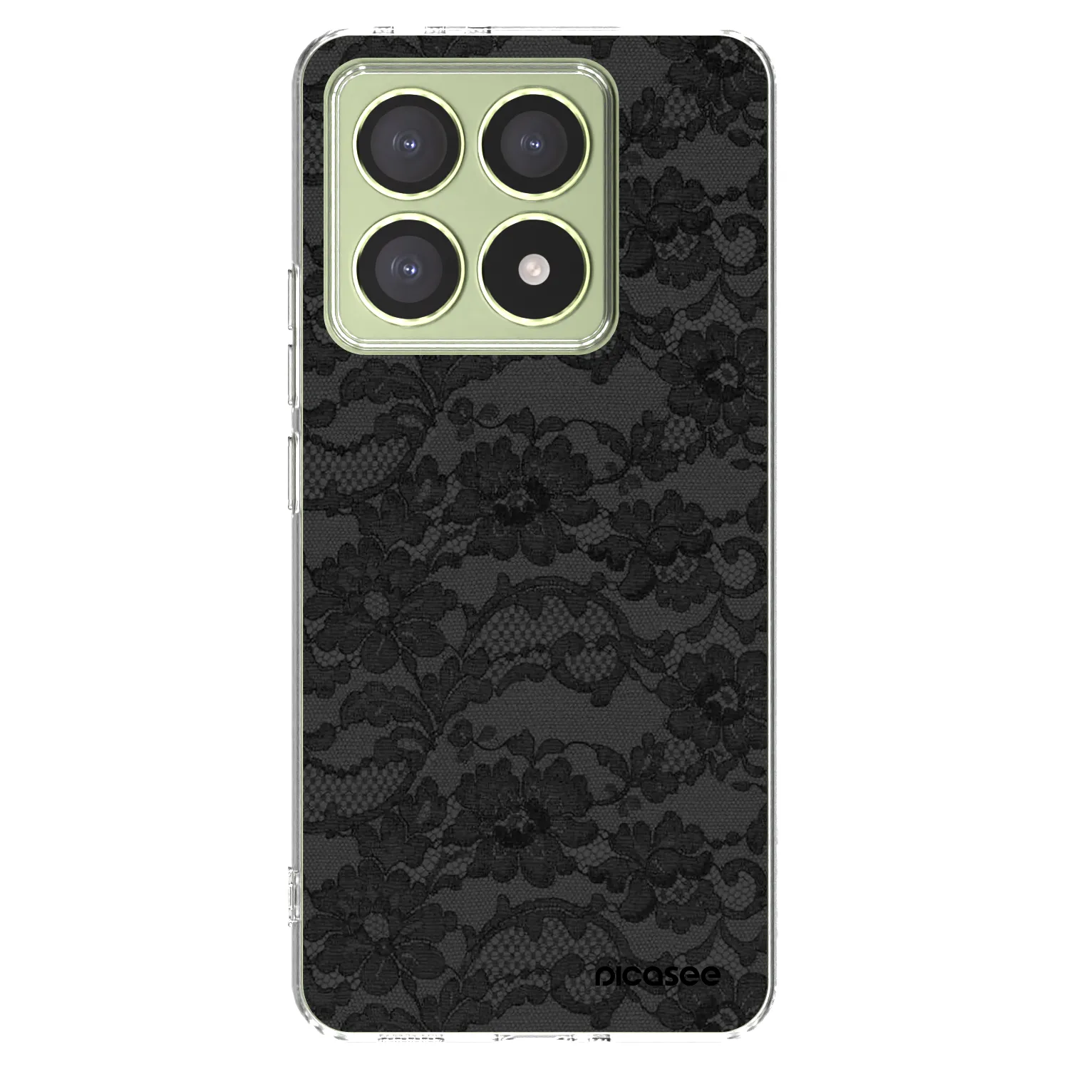 Picasee silikonska prozirna maskica za Xiaomi 14T - Dark Elegance