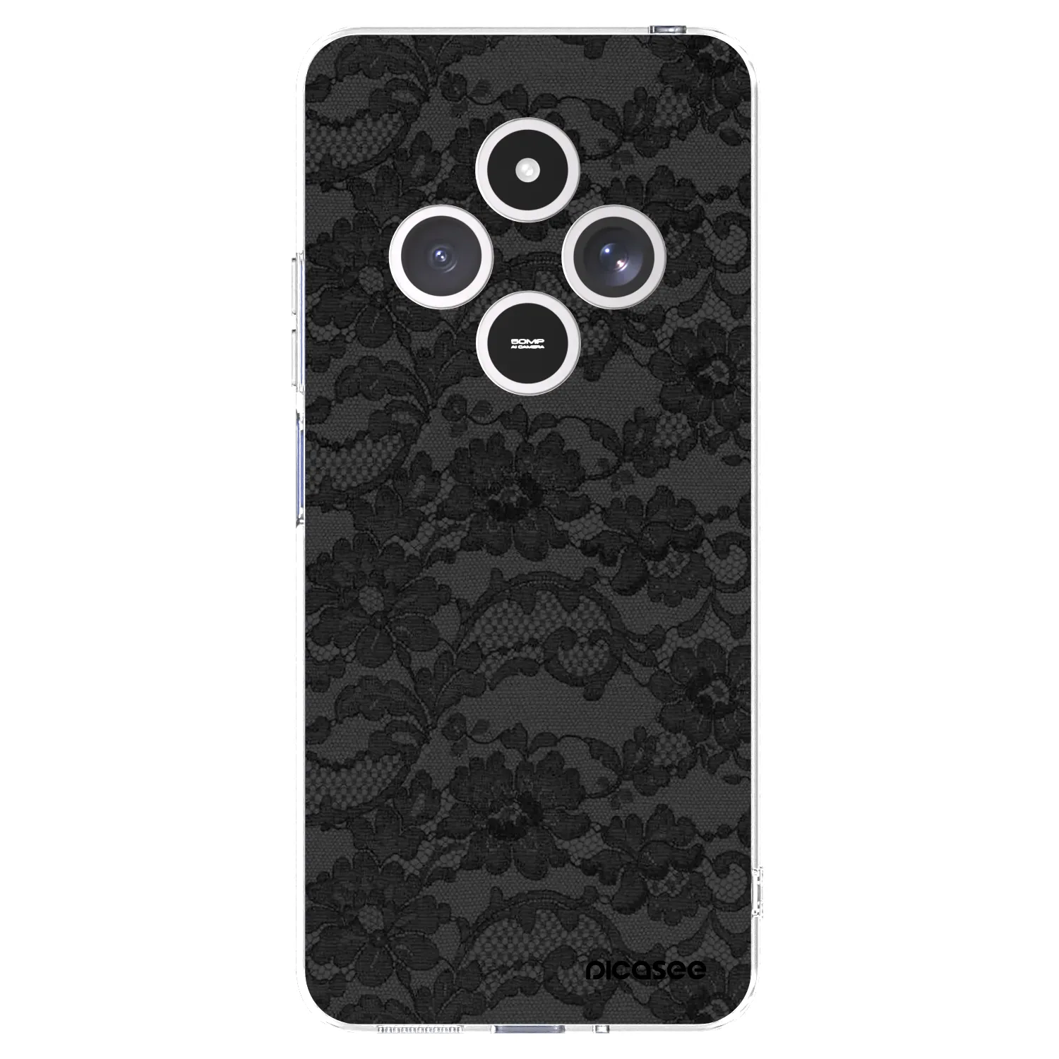 Picasee silikonska prozirna maskica za Xiaomi Redmi 14C - Dark Elegance