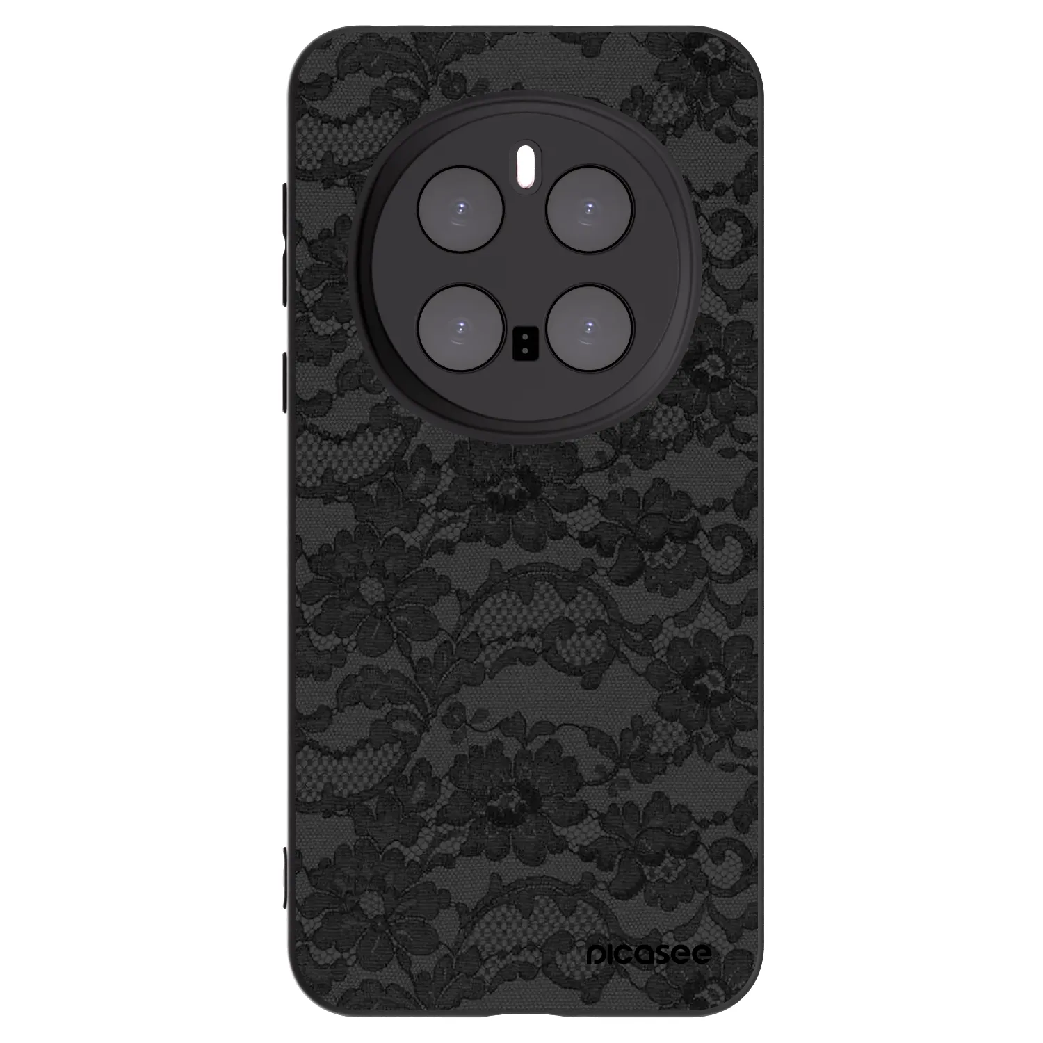 Picasee crna silikonska maskica za Honor Magic7 Pro 5G - Dark Elegance