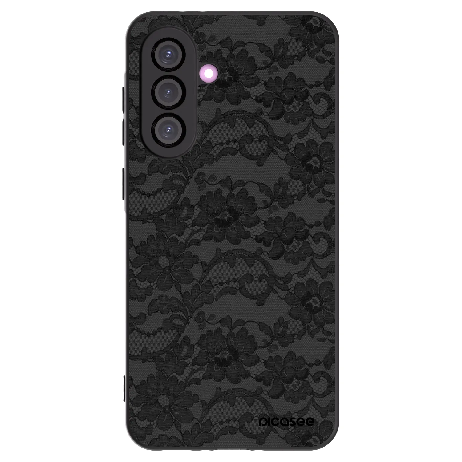Picasee crna silikonska maskica za Samsung Galaxy A36 5G - Dark Elegance