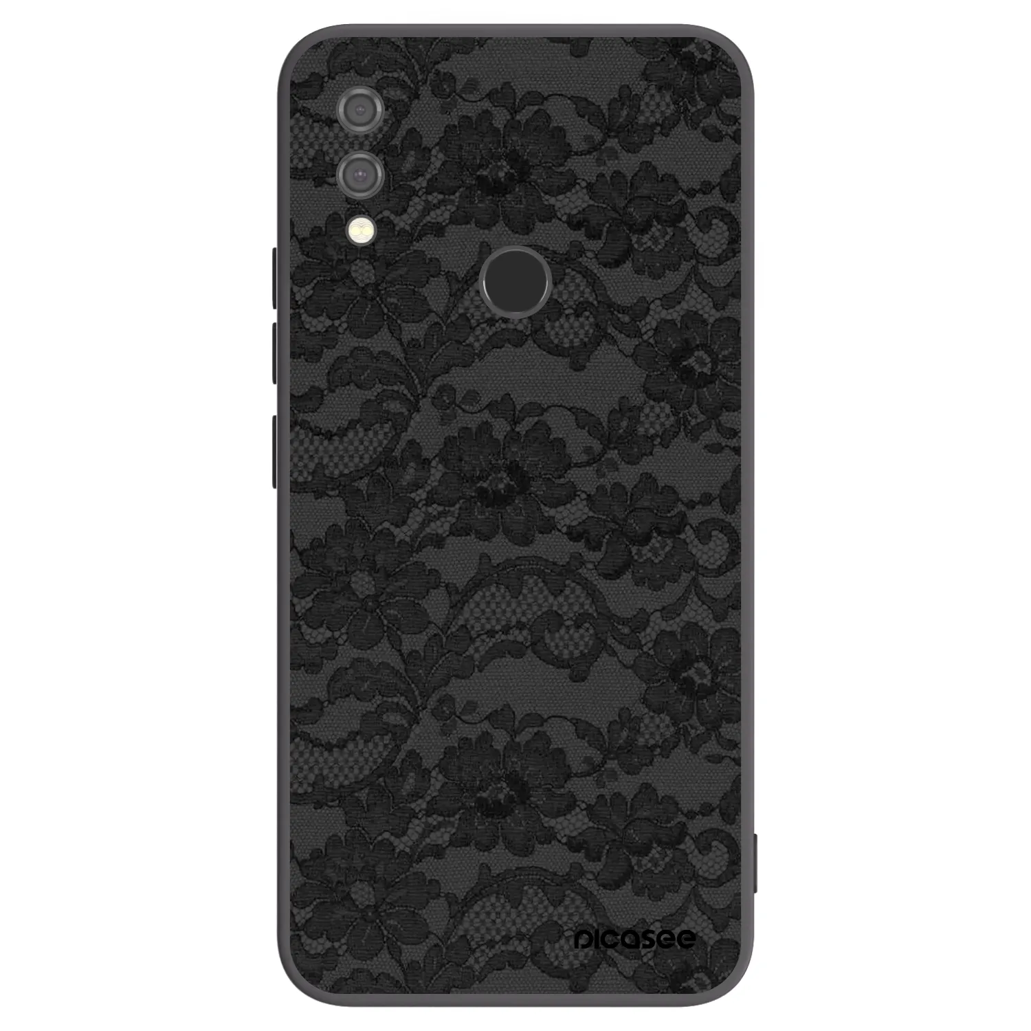 Picasee crna silikonska maskica za Xiaomi Redmi Note 7 - Dark Elegance