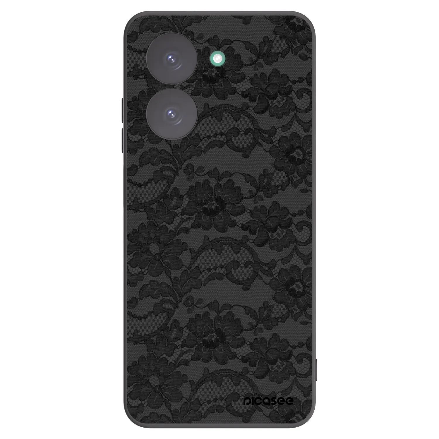 Picasee crna silikonska maskica za Xiaomi Redmi A5 - Dark Elegance