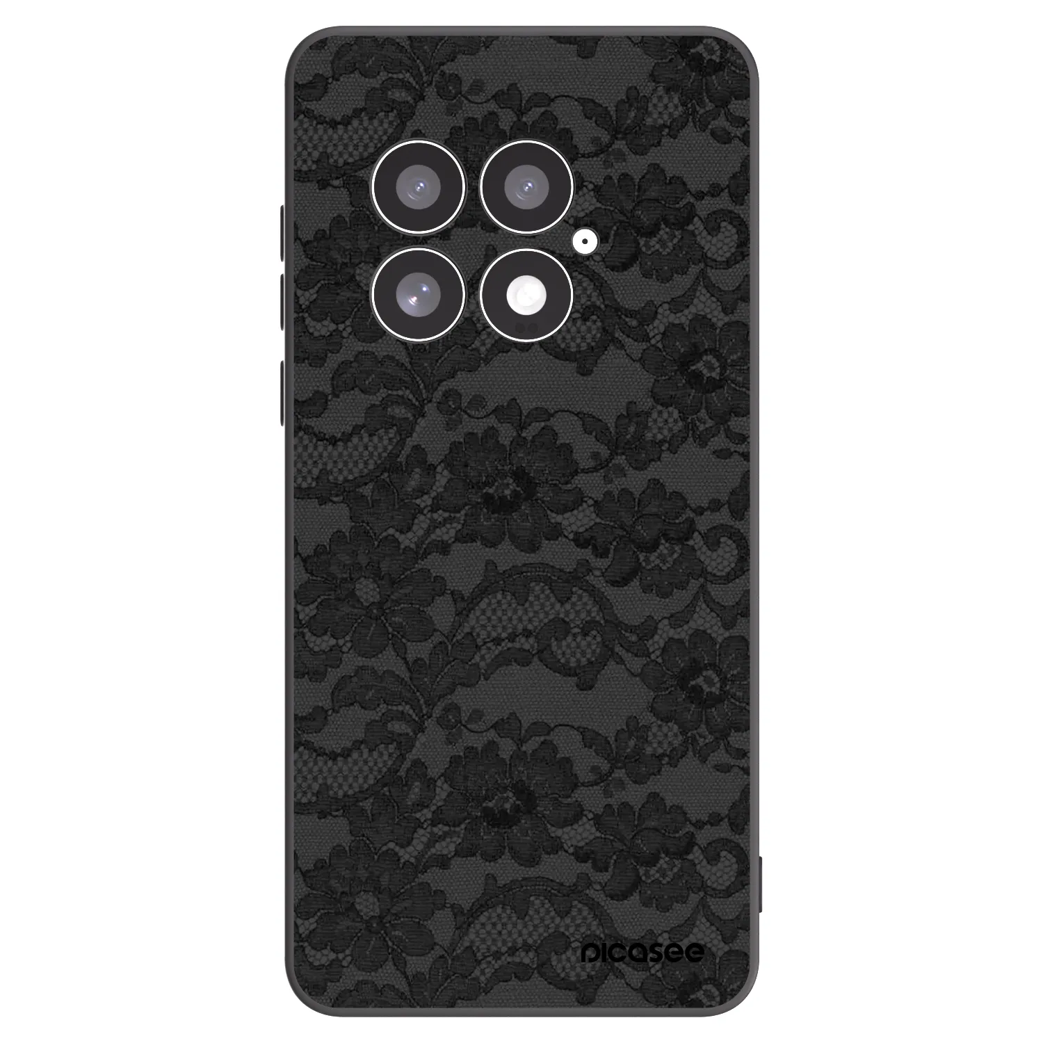 Picasee crna silikonska maskica za OnePlus 13 5G - Dark Elegance