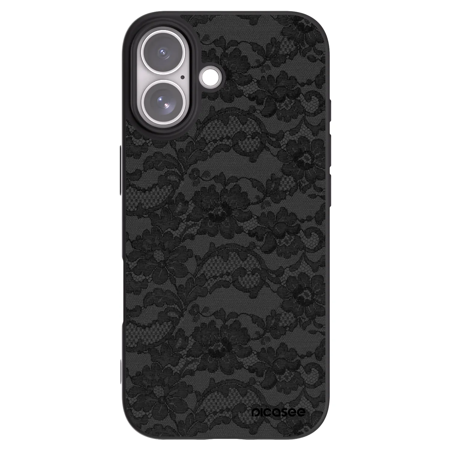 Picasee crna silikonska maskica za Apple iPhone 17 - Dark Elegance