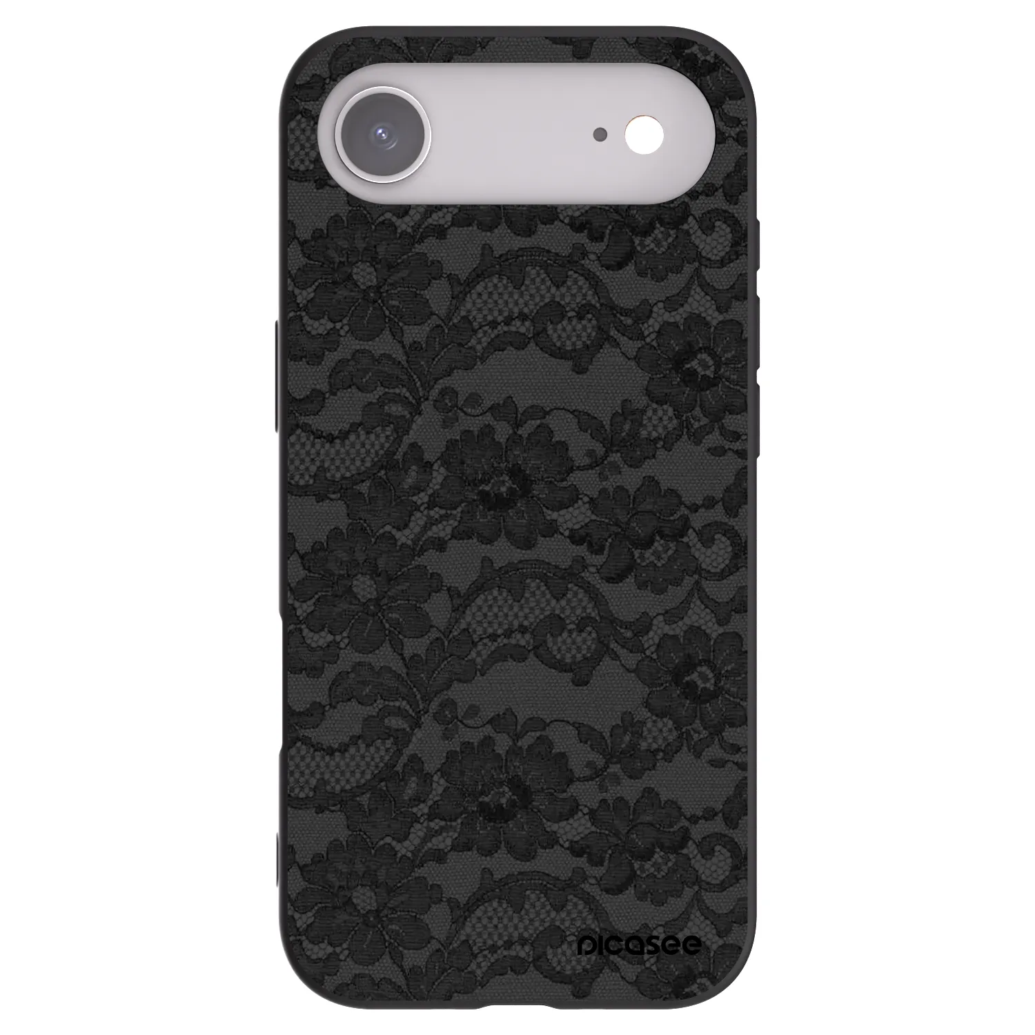 Picasee crna silikonska maskica za Apple iPhone Air - Dark Elegance