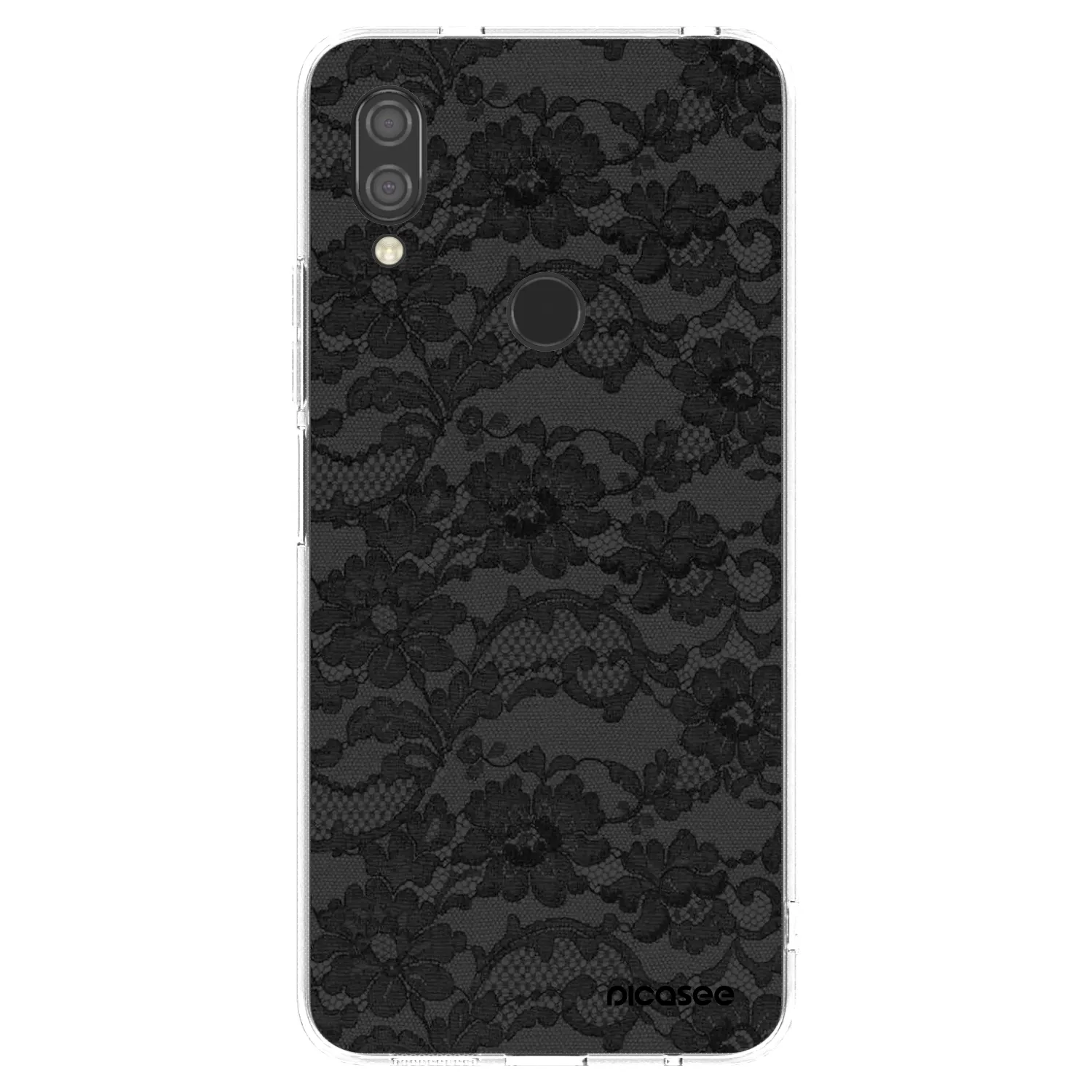 Picasee silikonska prozirna maskica za Xiaomi Redmi 7 - Dark Elegance