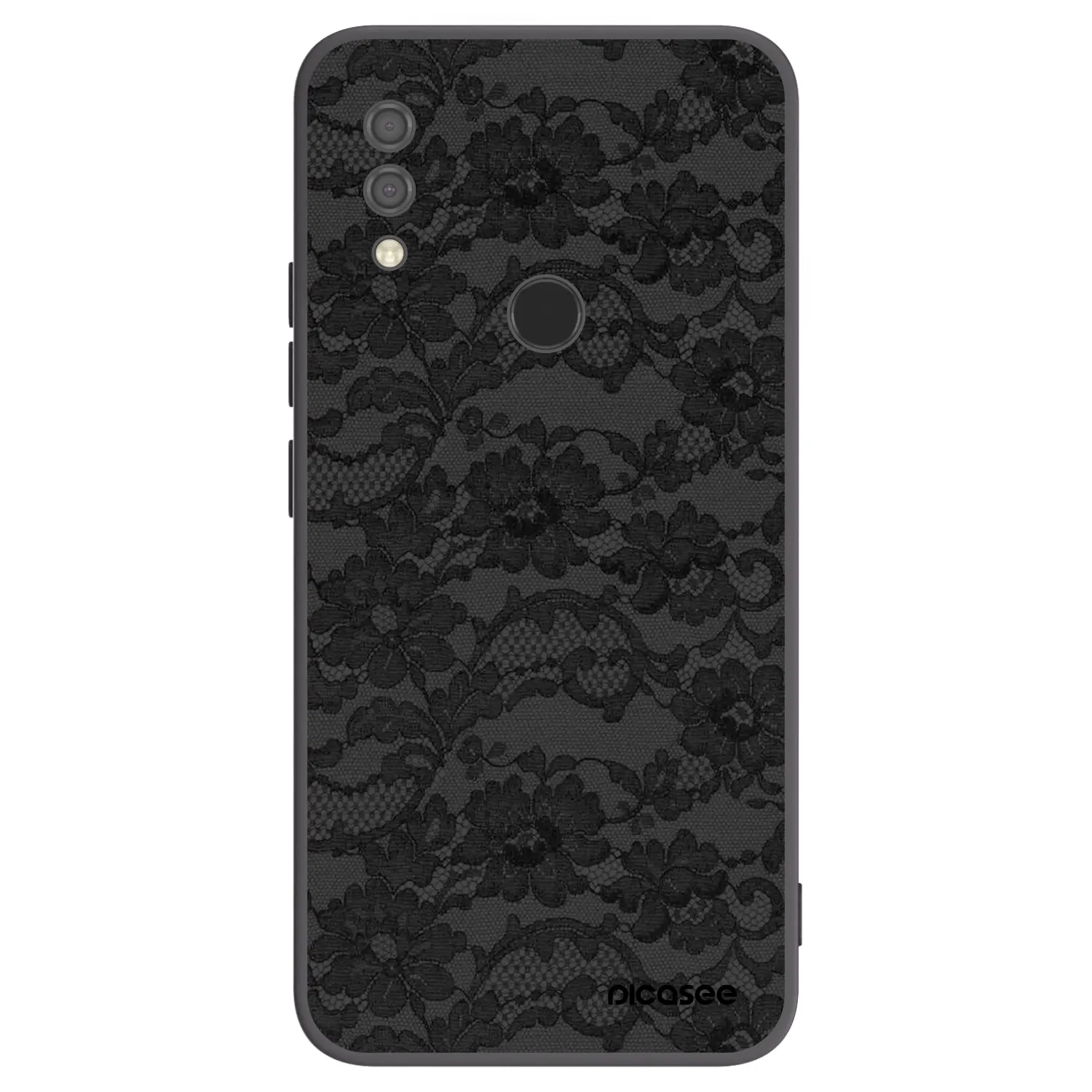 Picasee crna silikonska maskica za Xiaomi Redmi 7 - Dark Elegance