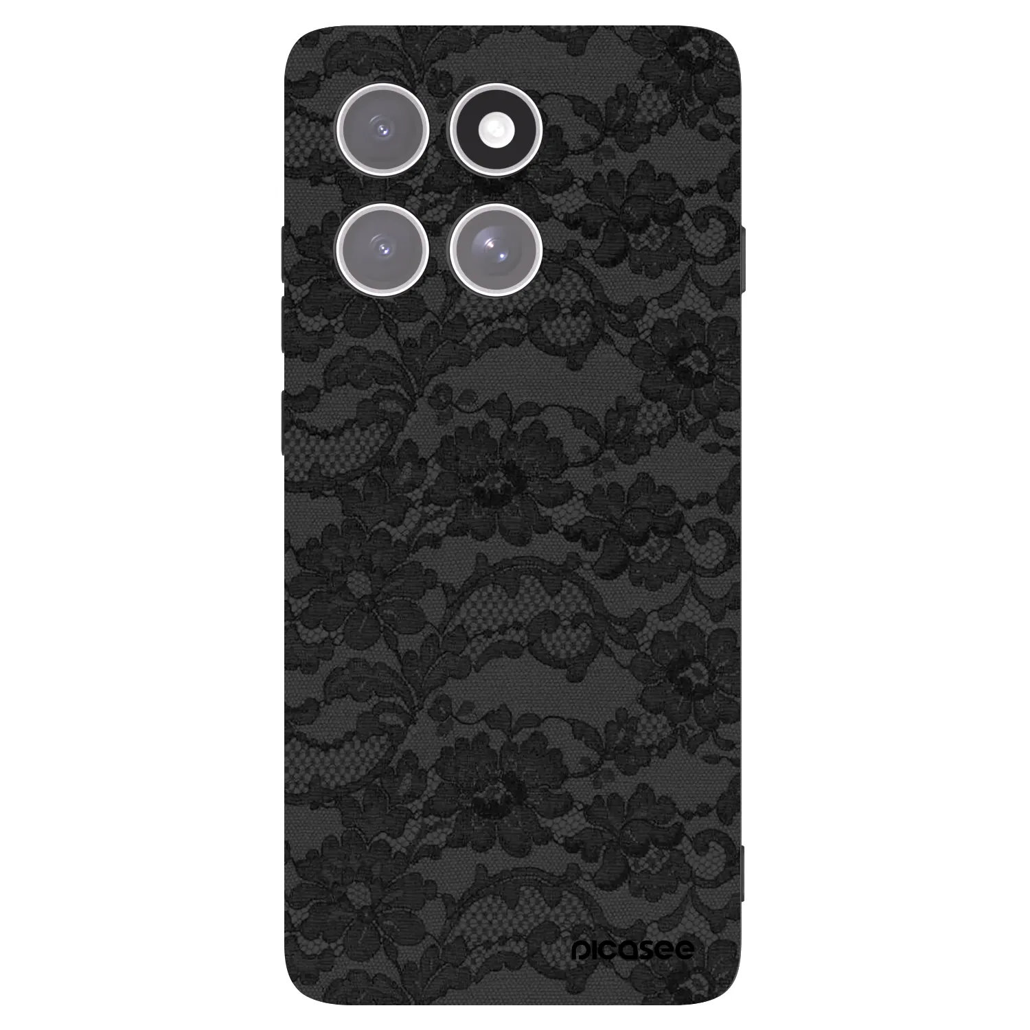 Picasee crna silikonska maskica za Motorola Edge 60 Pro - Dark Elegance