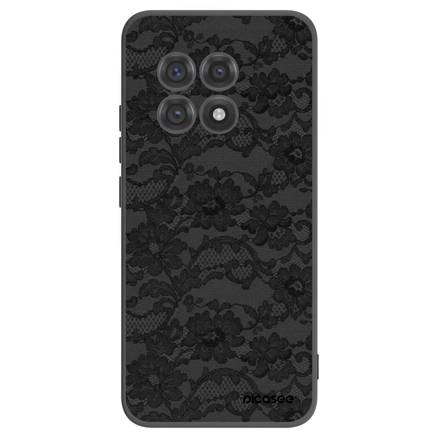 Picasee crna silikonska maskica za OnePlus 13R 5G - Dark Elegance