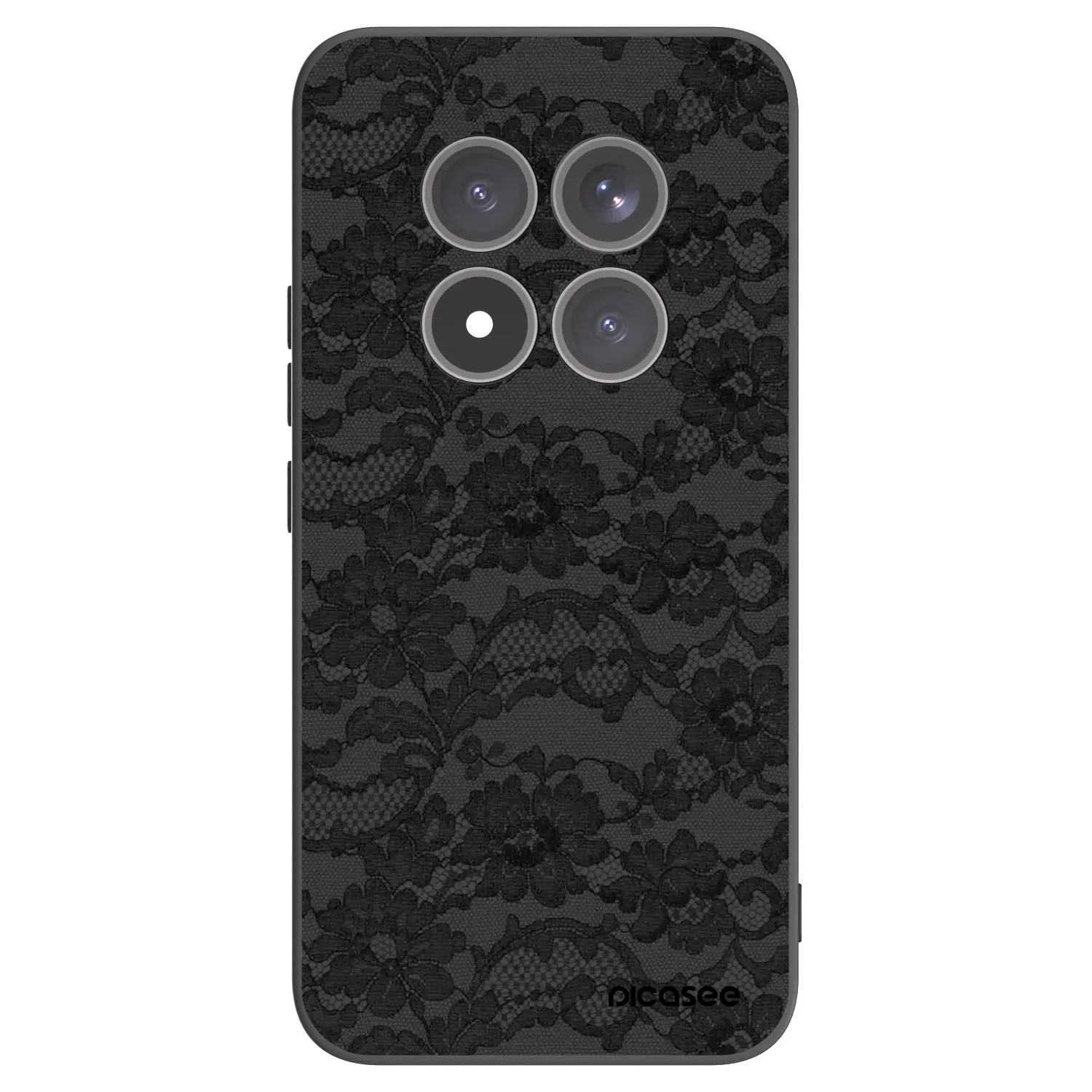 Picasee crna silikonska maskica za Xiaomi Redmi Note 15 Pro+ - Dark Elegance