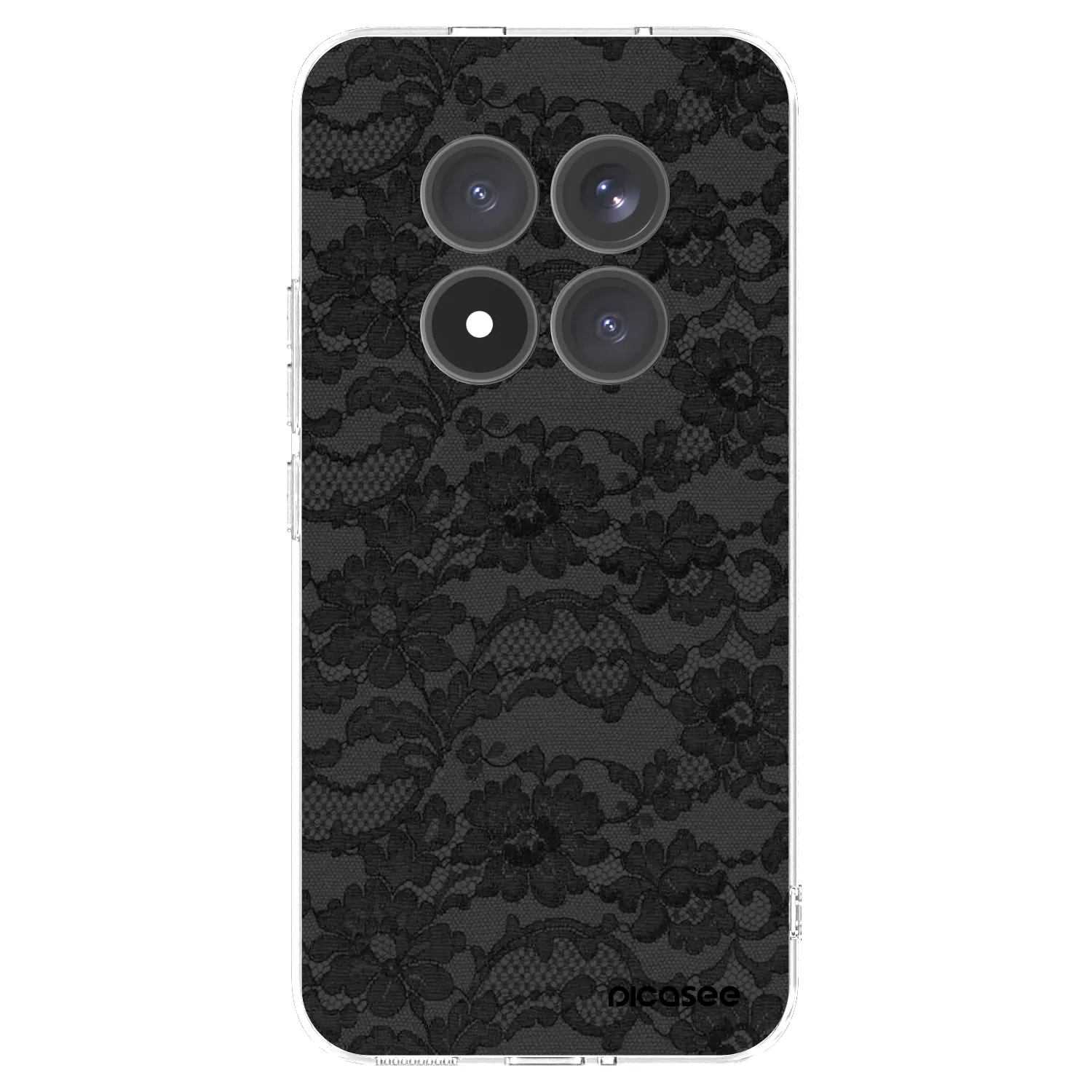 Picasee silikonska prozirna maskica za Xiaomi Redmi Note 15 Pro+ - Dark Elegance