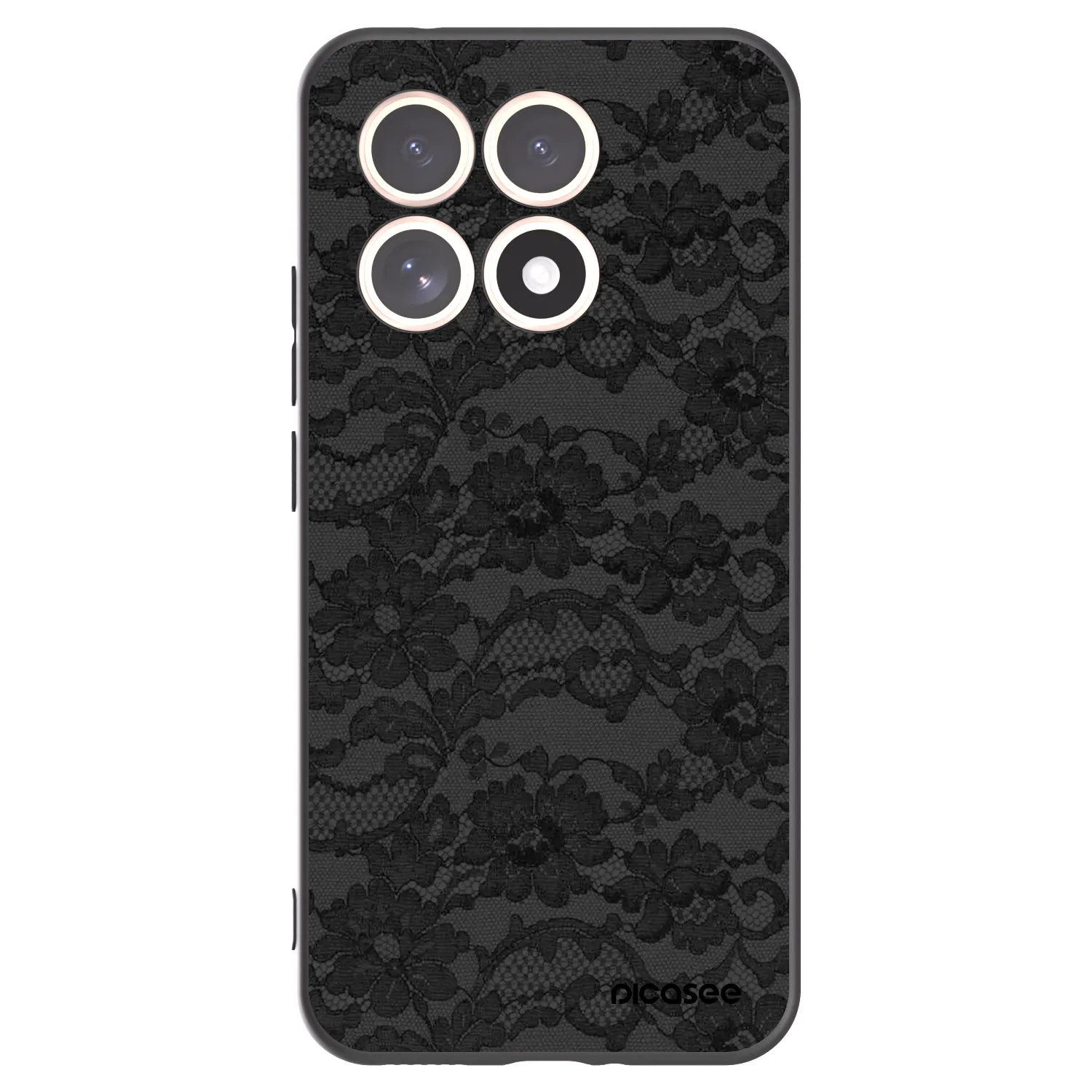 Picasee crna silikonska maskica za Xiaomi 15T - Dark Elegance